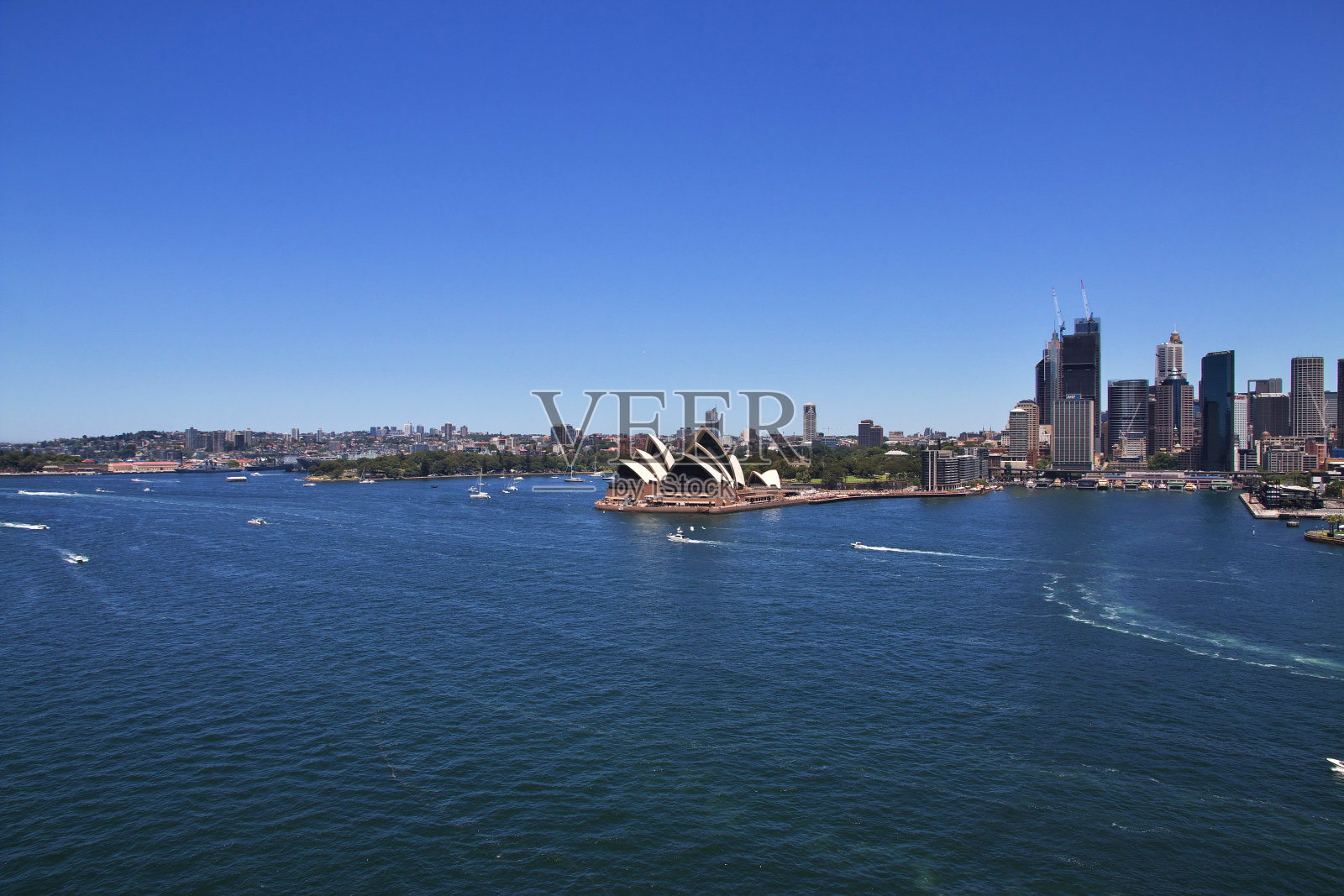 位于澳大利亚悉尼中心的海湾港照片摄影图片