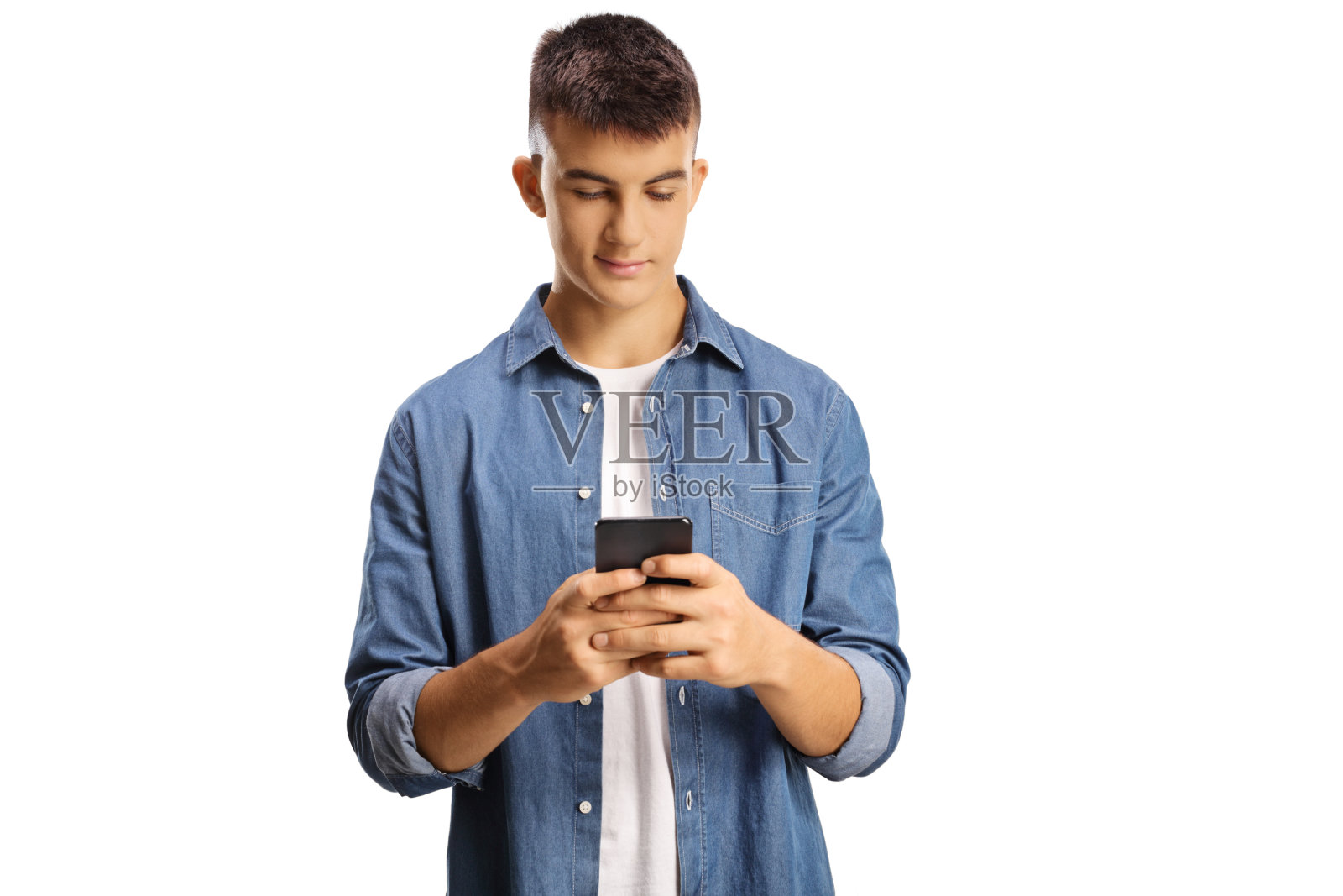 z世代的人在用手机照片摄影图片