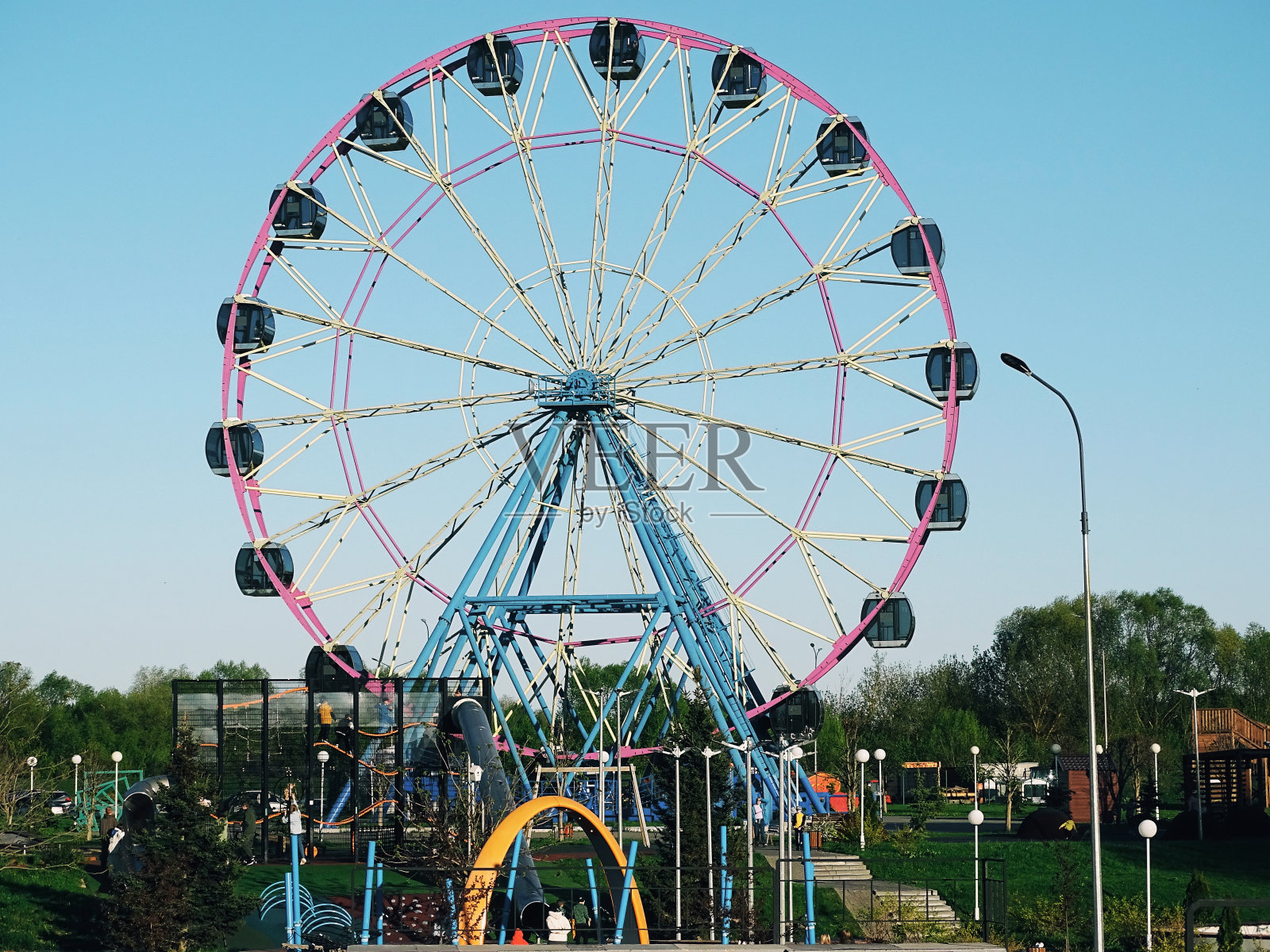 摩天轮景点照片摄影图片