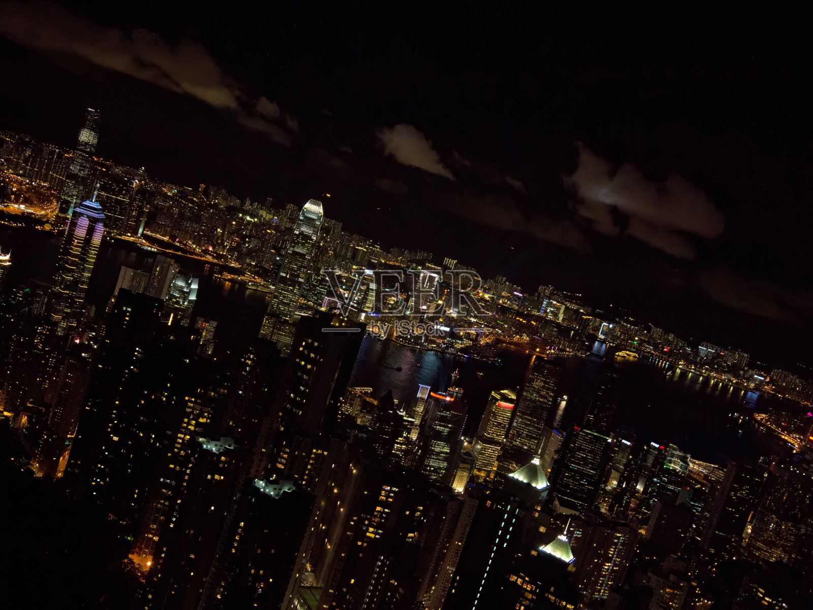 香港夜景照片摄影图片