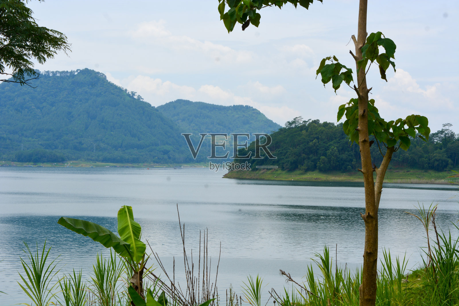 印度尼西亚一个村庄的水景照片照片摄影图片