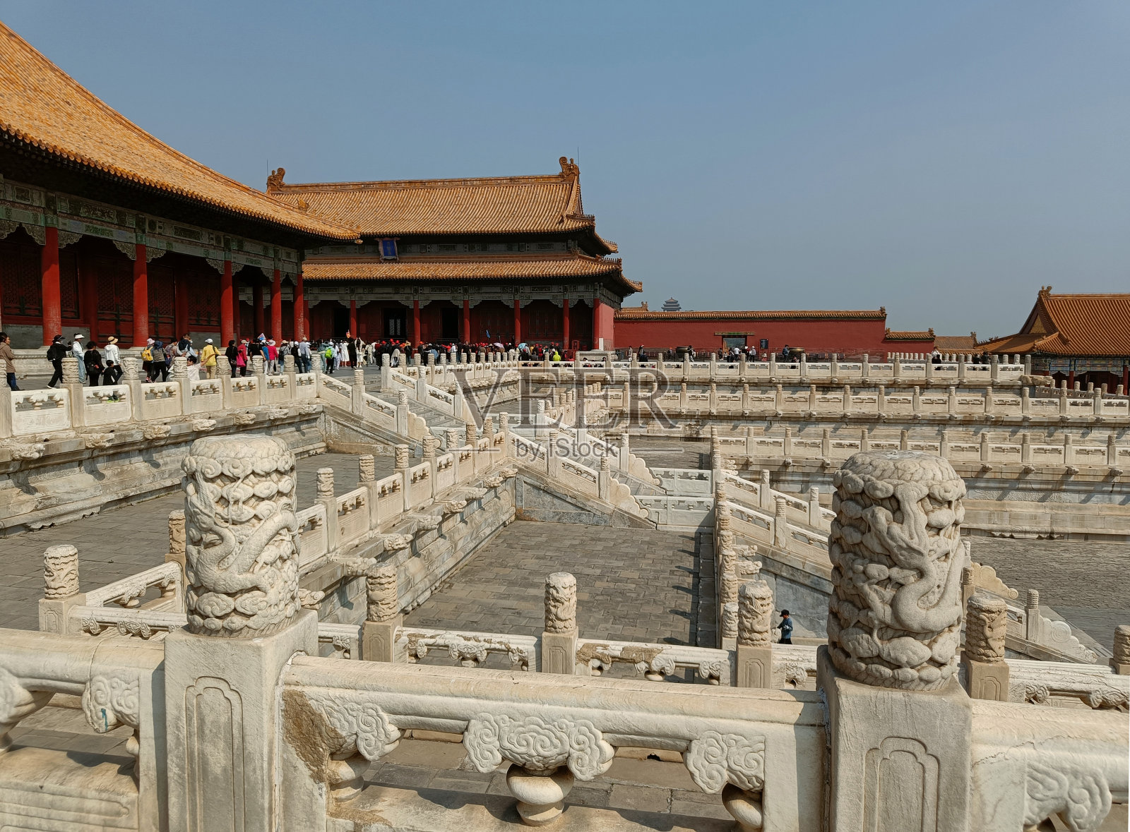 中国，北京，紫金城-紫禁城，金銮殿-金王座殿，太和殿-太和殿，皇宫照片摄影图片