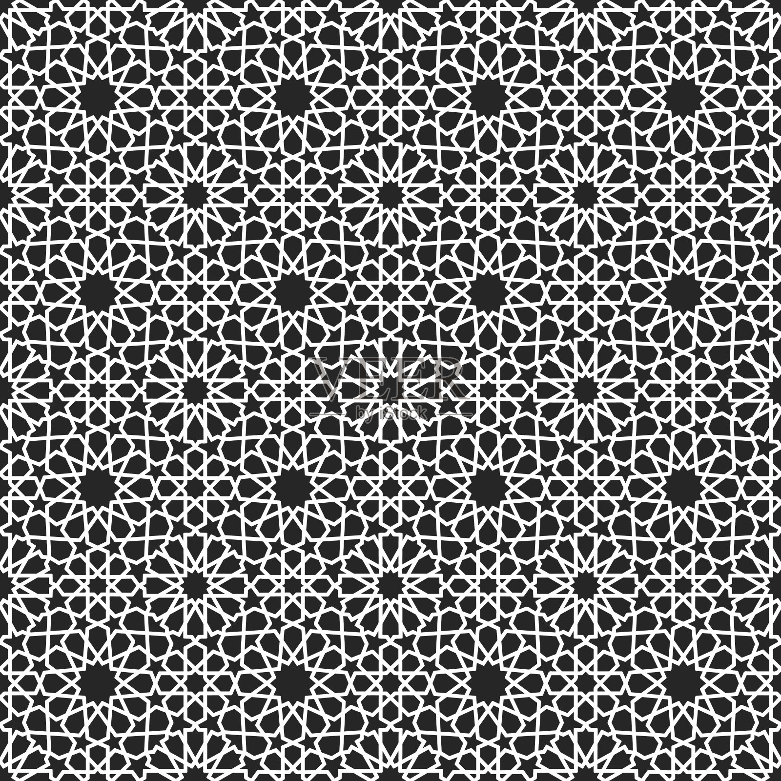 几何摩洛哥和伊斯兰图案背景插画图片素材