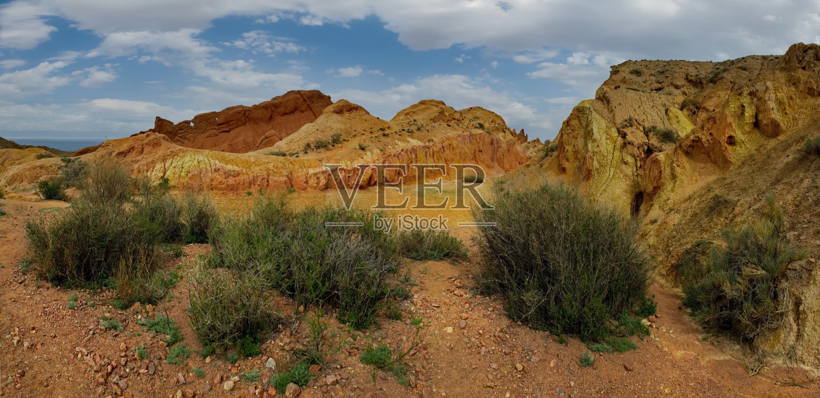 美丽的斯卡兹卡峡谷照片摄影图片
