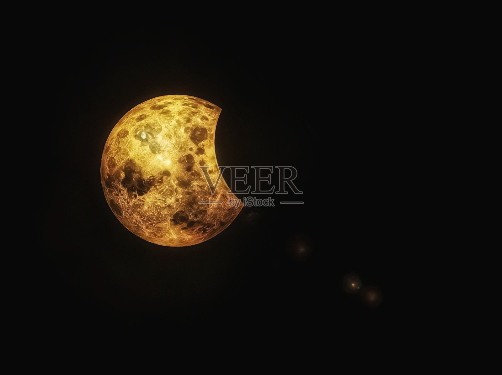 月食照片摄影图片