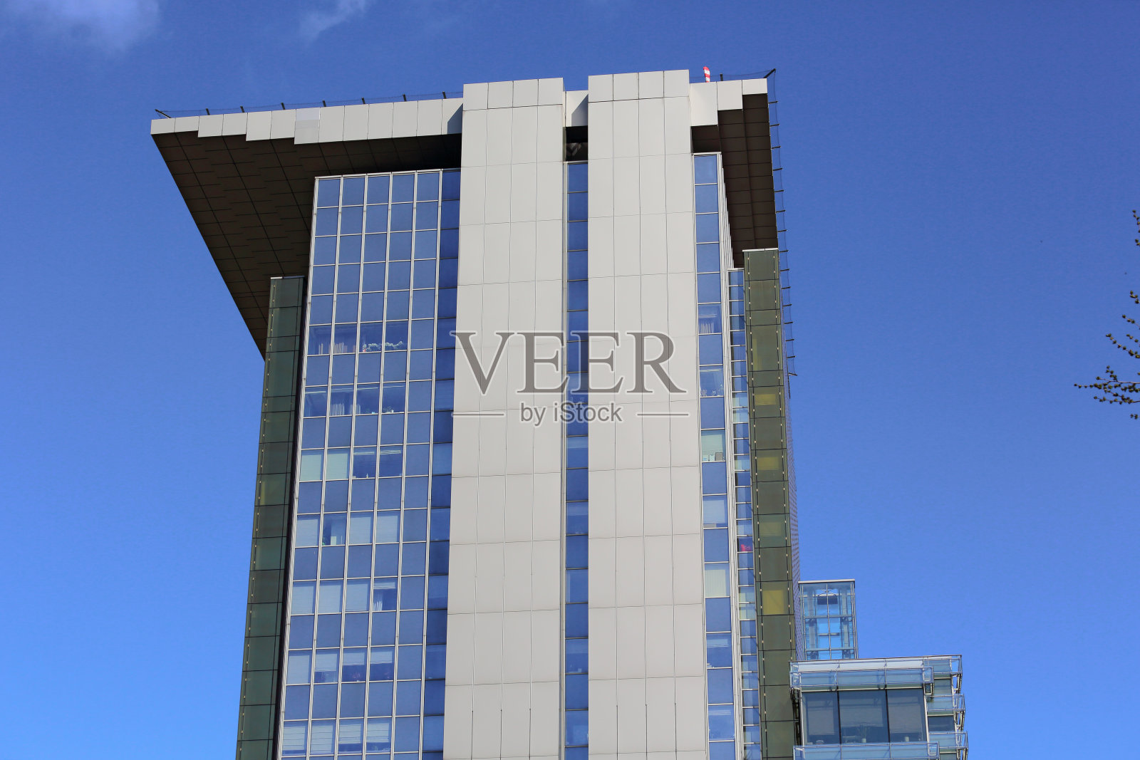 现代办公大楼，上部，Goclaw地产，华沙，波兰照片摄影图片