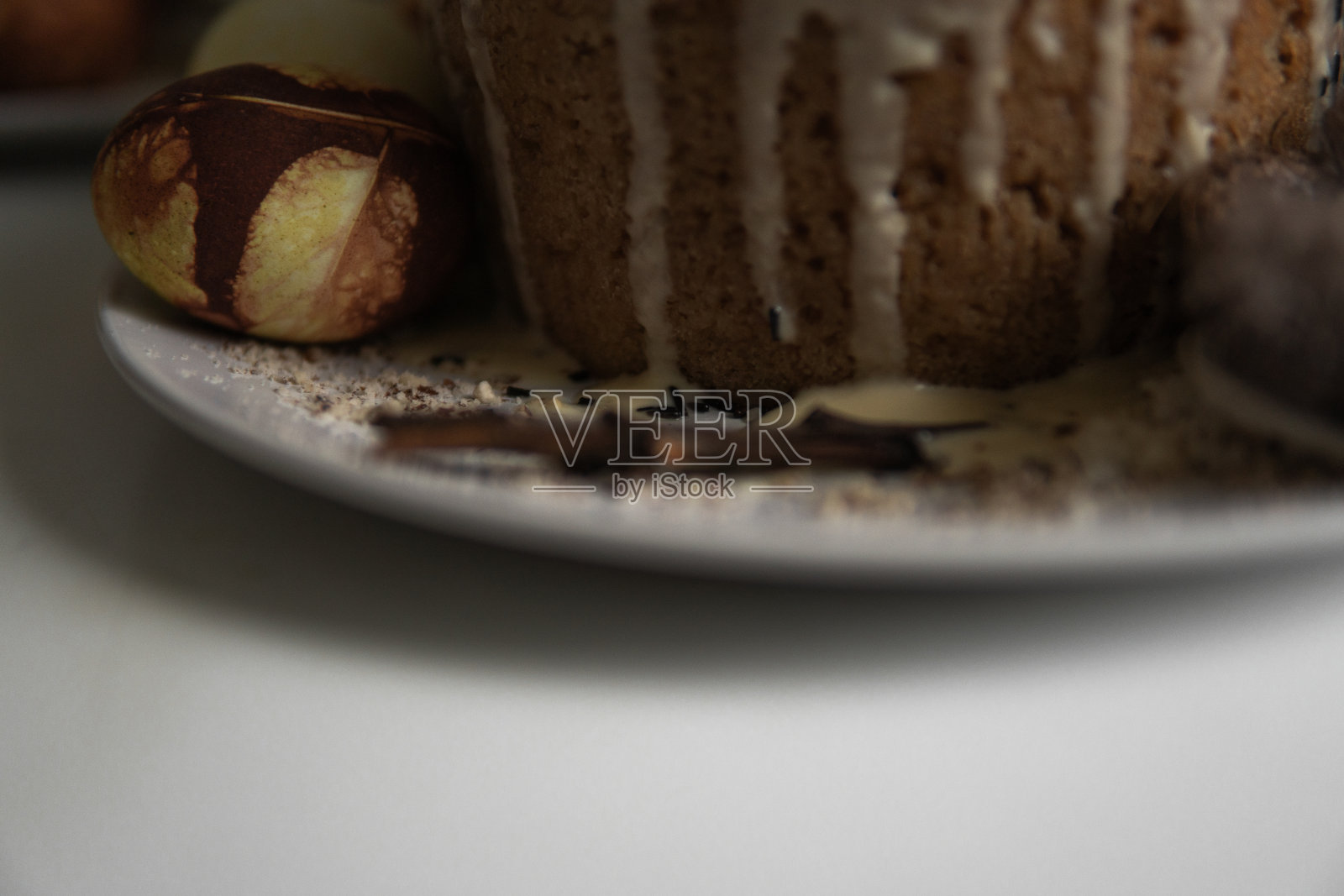 复活节彩蛋蛋糕照片摄影图片