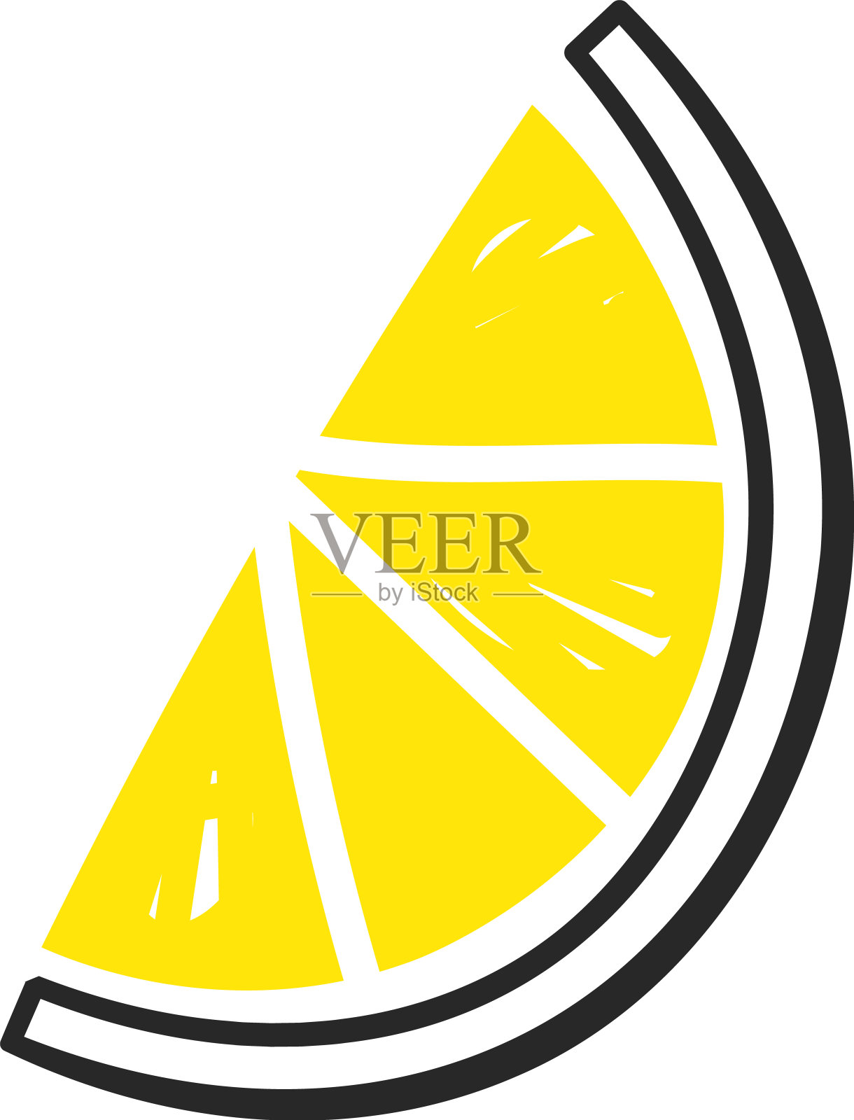 元素_手绘柠檬柠檬水素描集插画图片素材