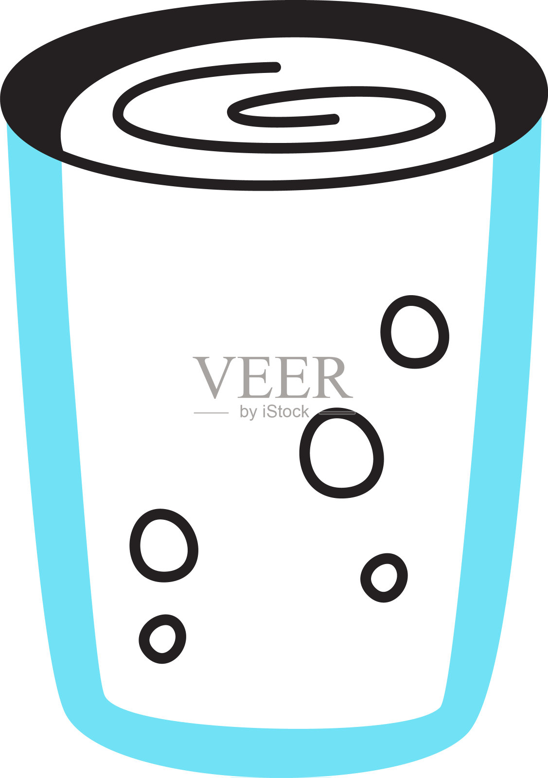 710年_元素维生素d手绘套装插画图片素材