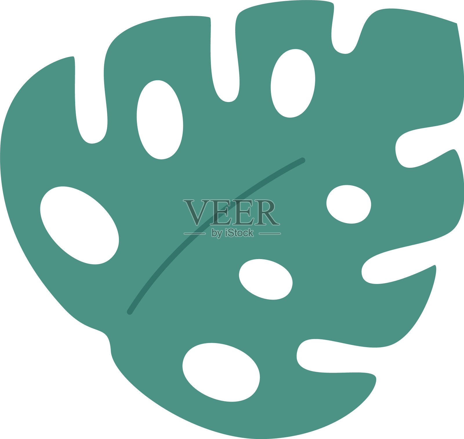 704年_元素手绘小狮子丛林图案插画图片素材