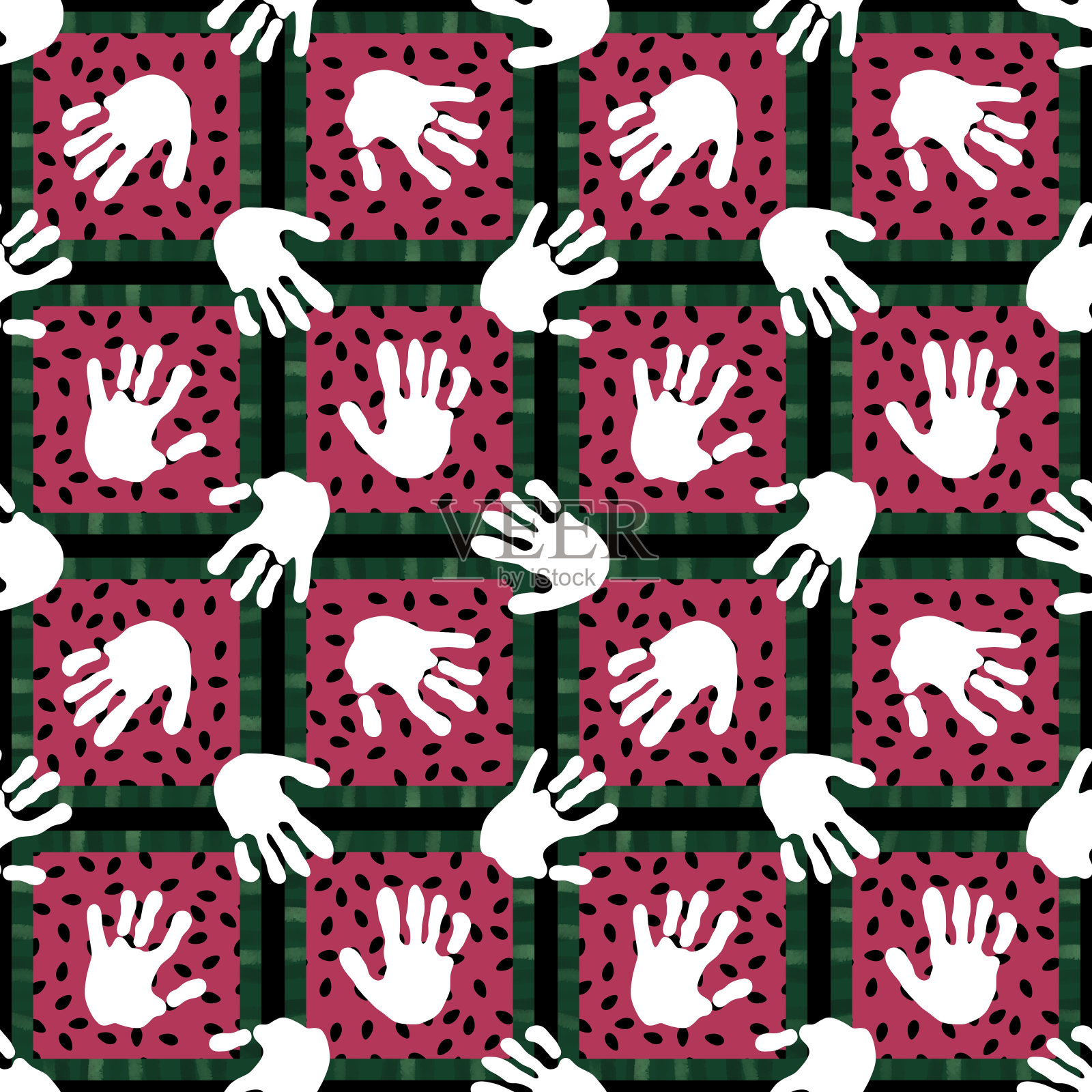 水果无缝花纹用于织物和纺织品及包装插画图片素材