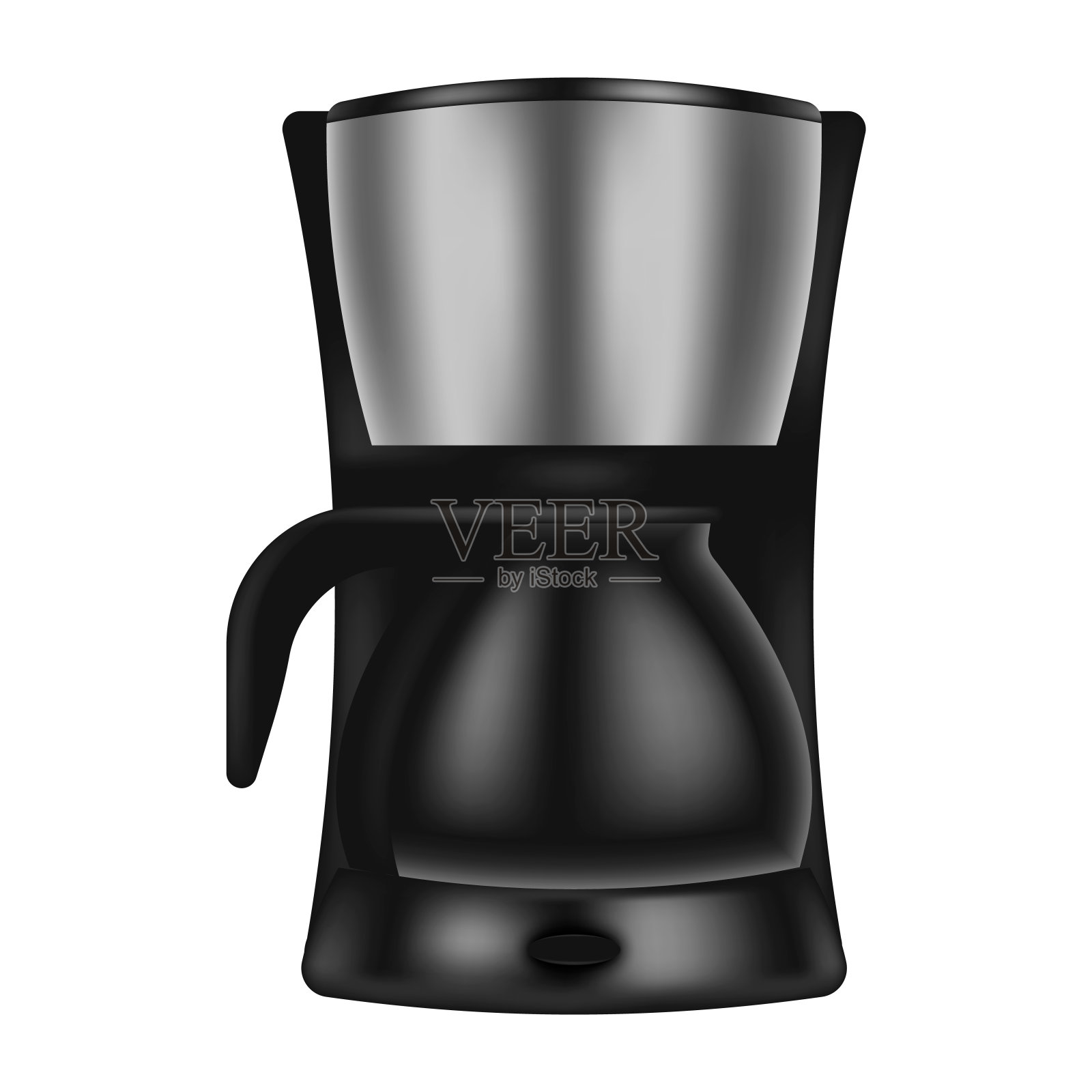 办公室咖啡机。矢量插图。插画图片素材