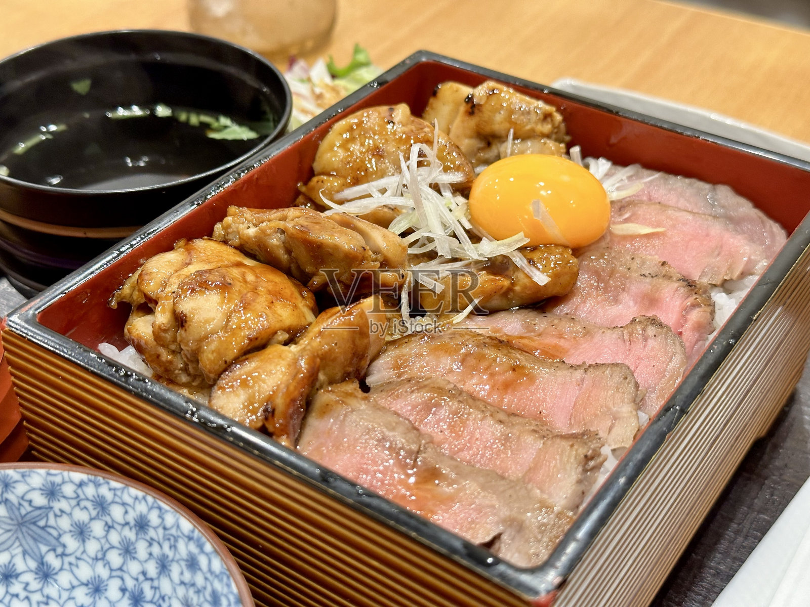 日本的便当照片摄影图片