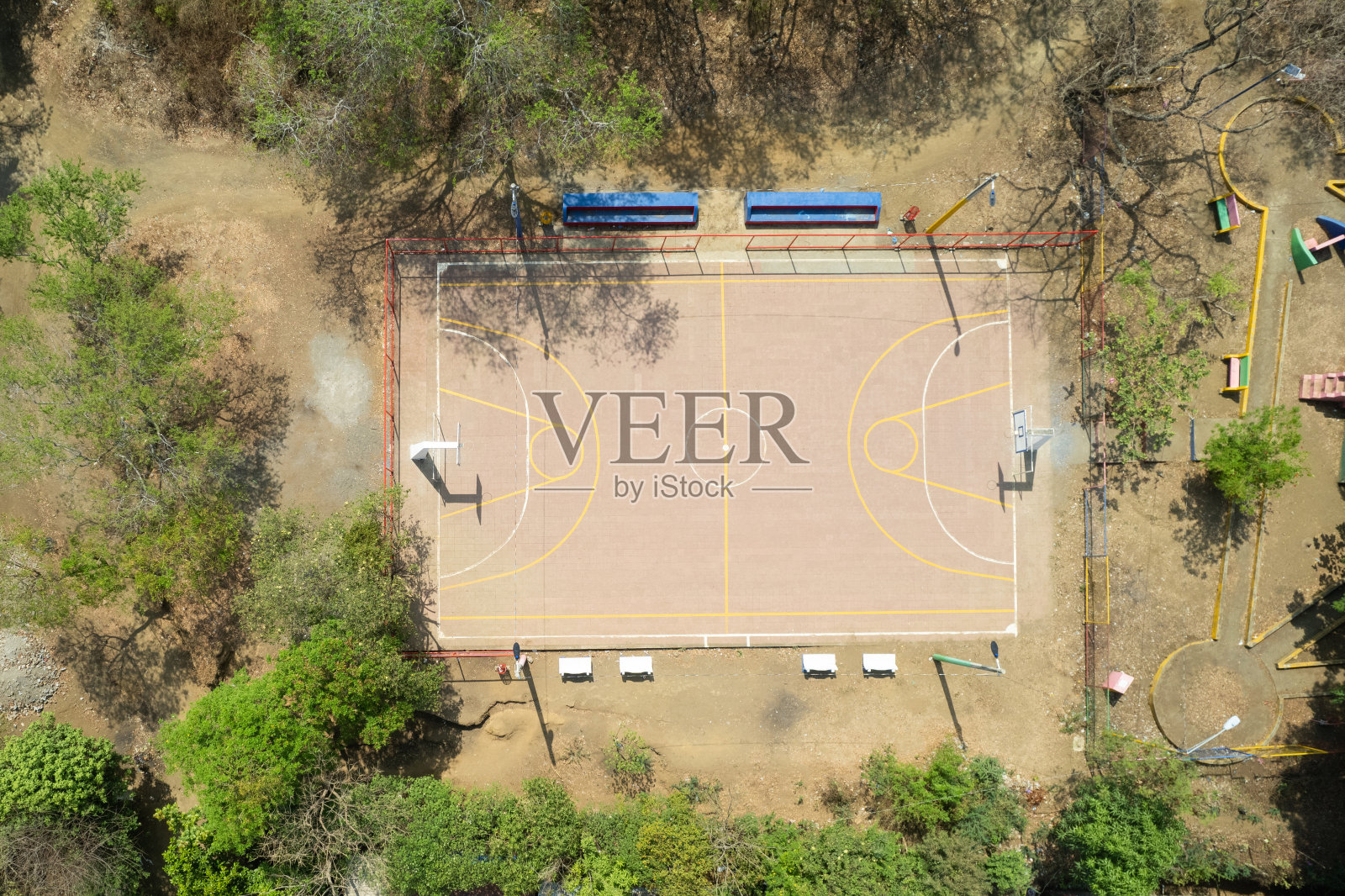 篮球场照片摄影图片