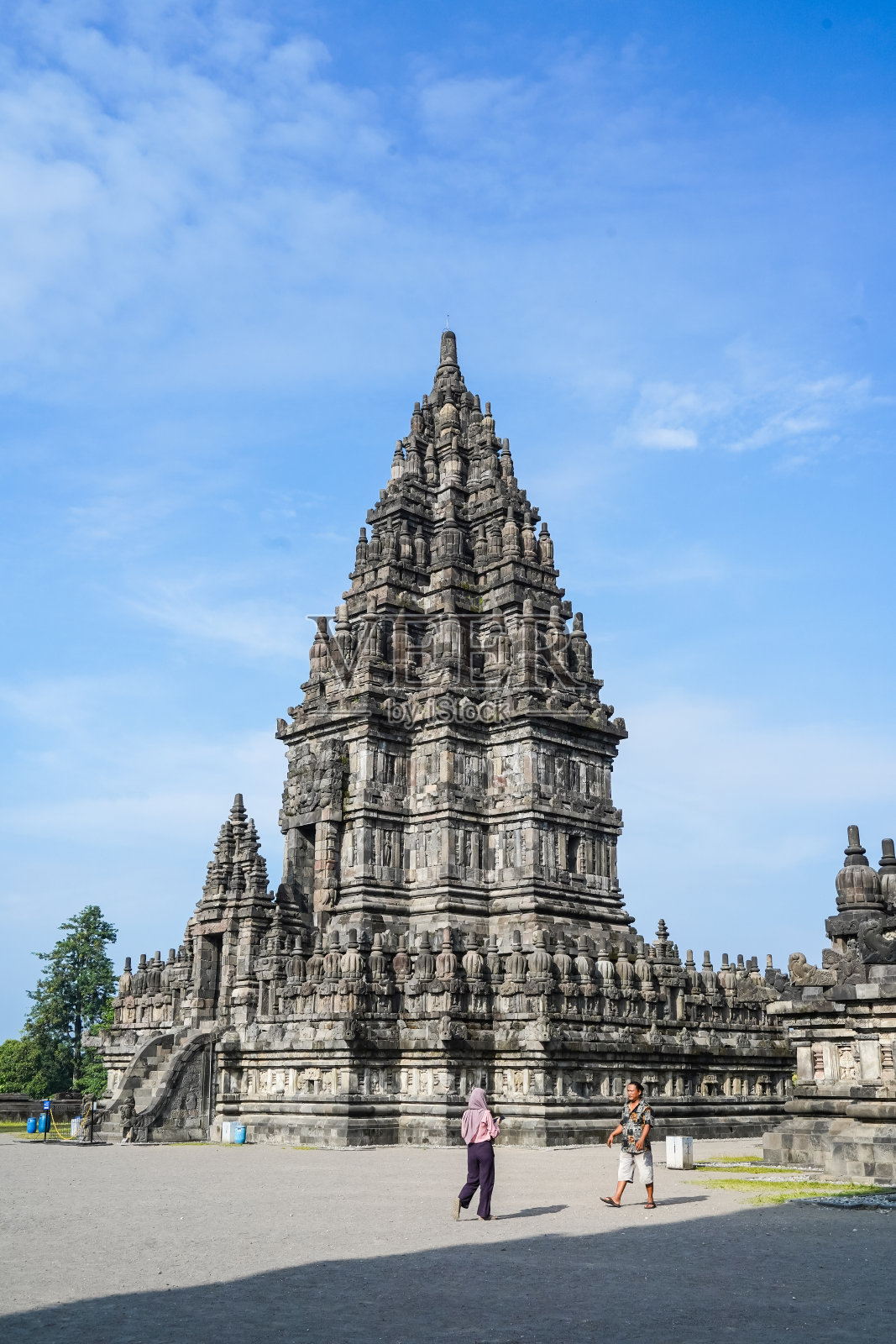 印度教普兰巴南神庙，联合国教科文组织世界遗产照片摄影图片