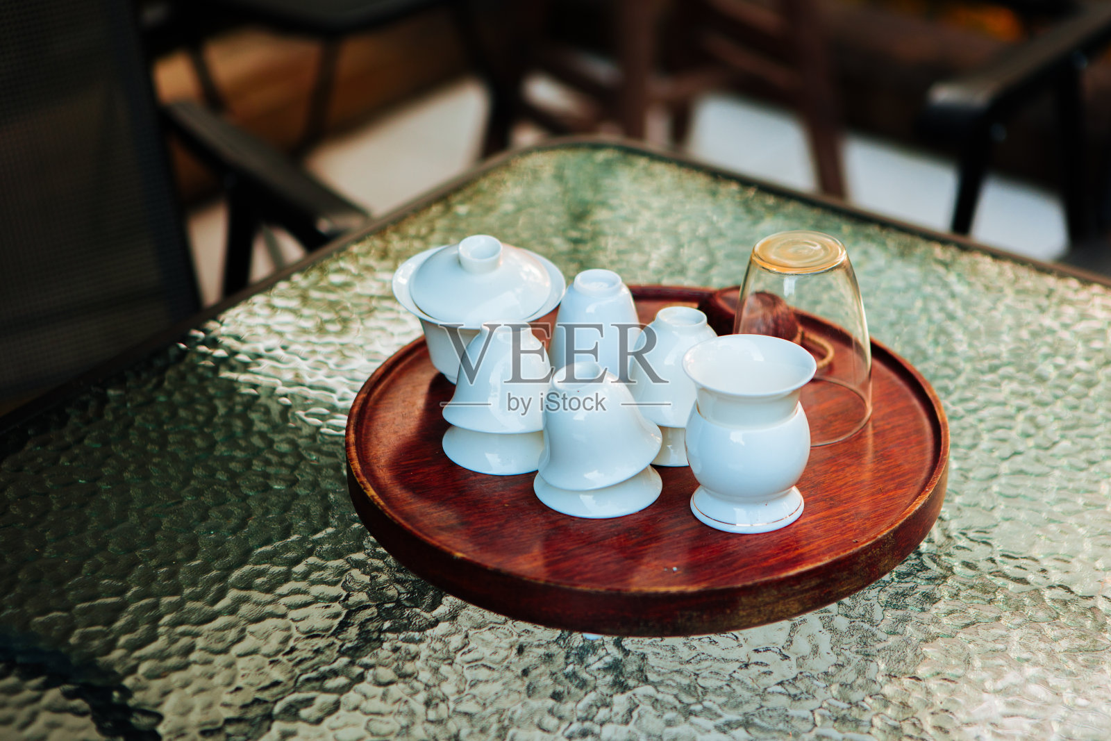 中国茶杯和茶具照片摄影图片