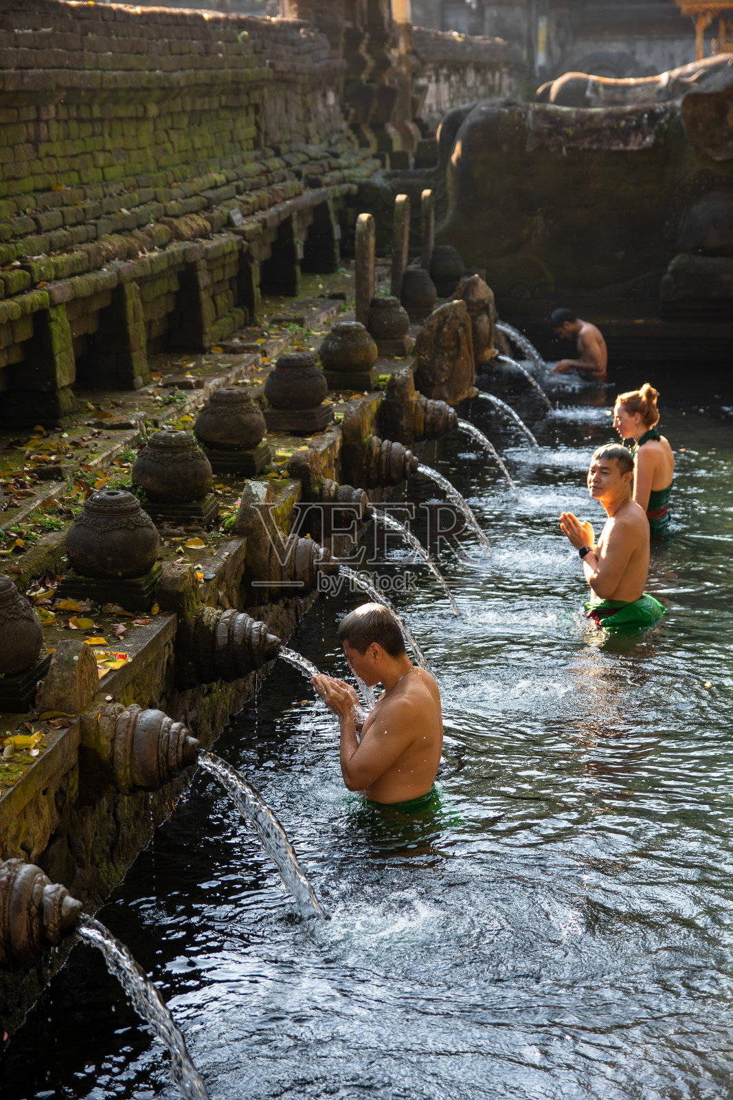 巴厘岛Pura Tirta Empul照片摄影图片