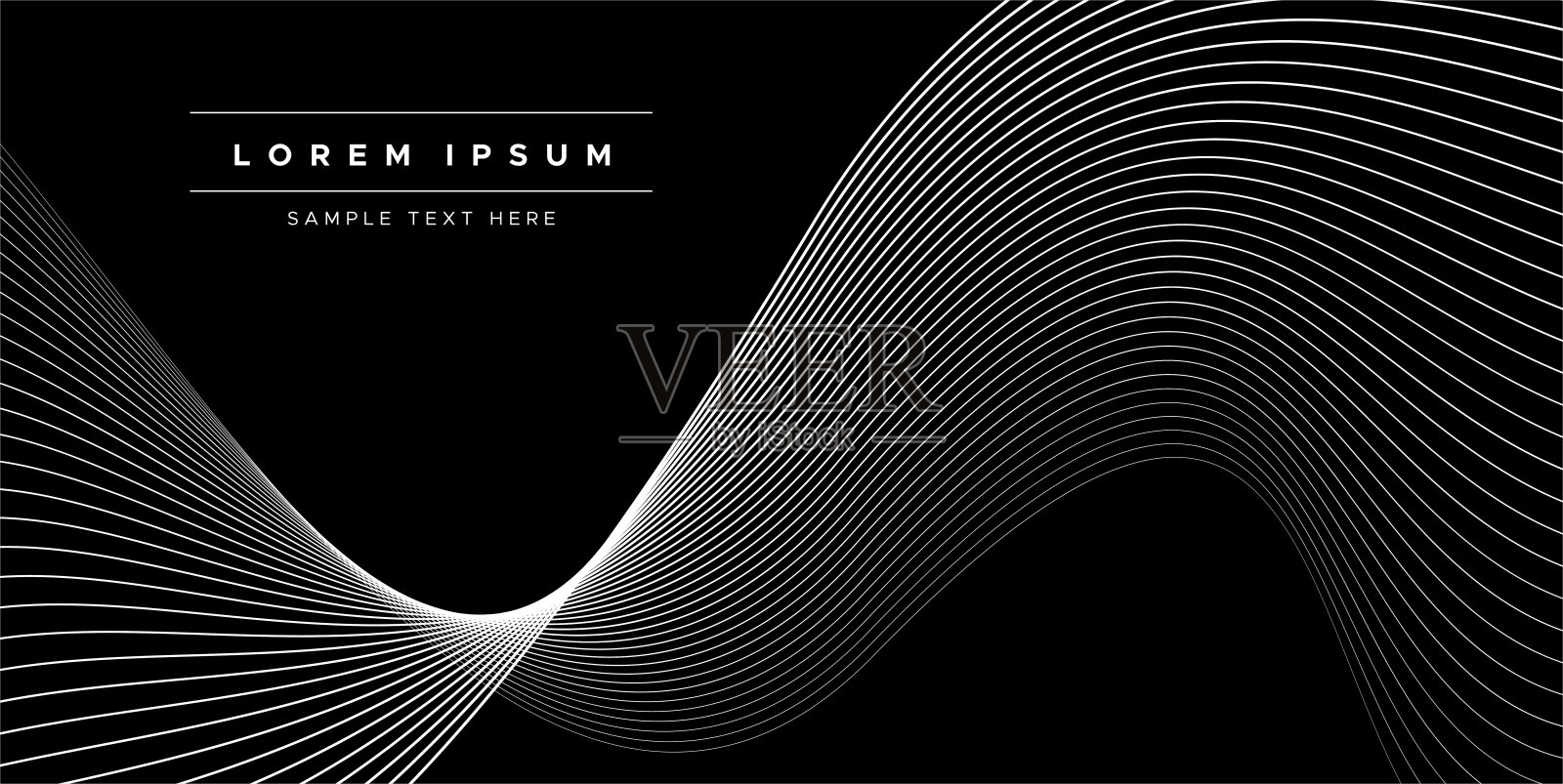 动态曲线条纹线条抽象背景插画图片素材