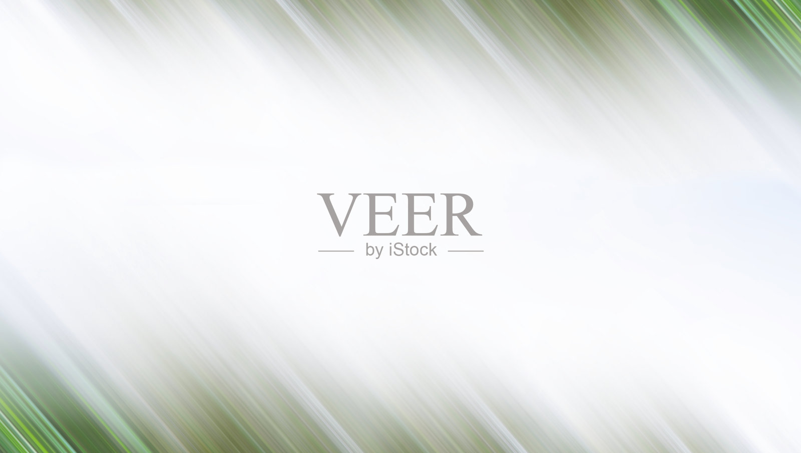 白色框架背景与绿色渐变插画图片素材