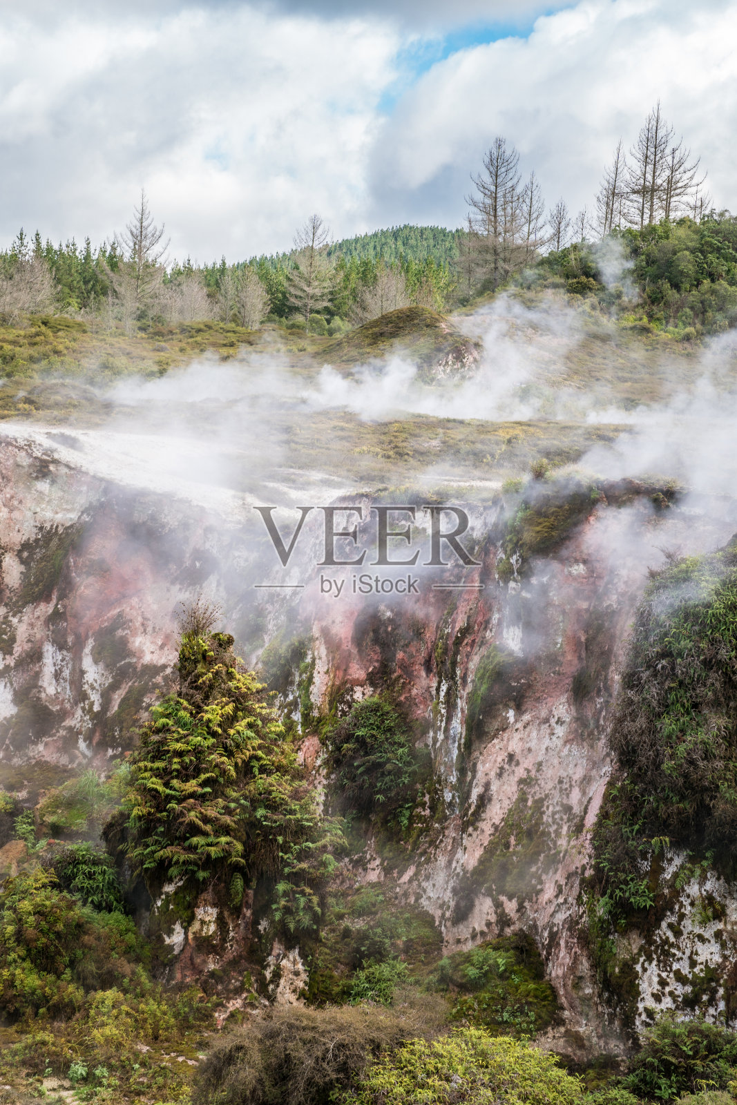 月球表面的环形山照片摄影图片