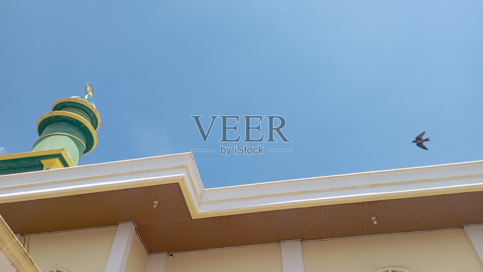 清真寺的外观采用现代设计照片摄影图片