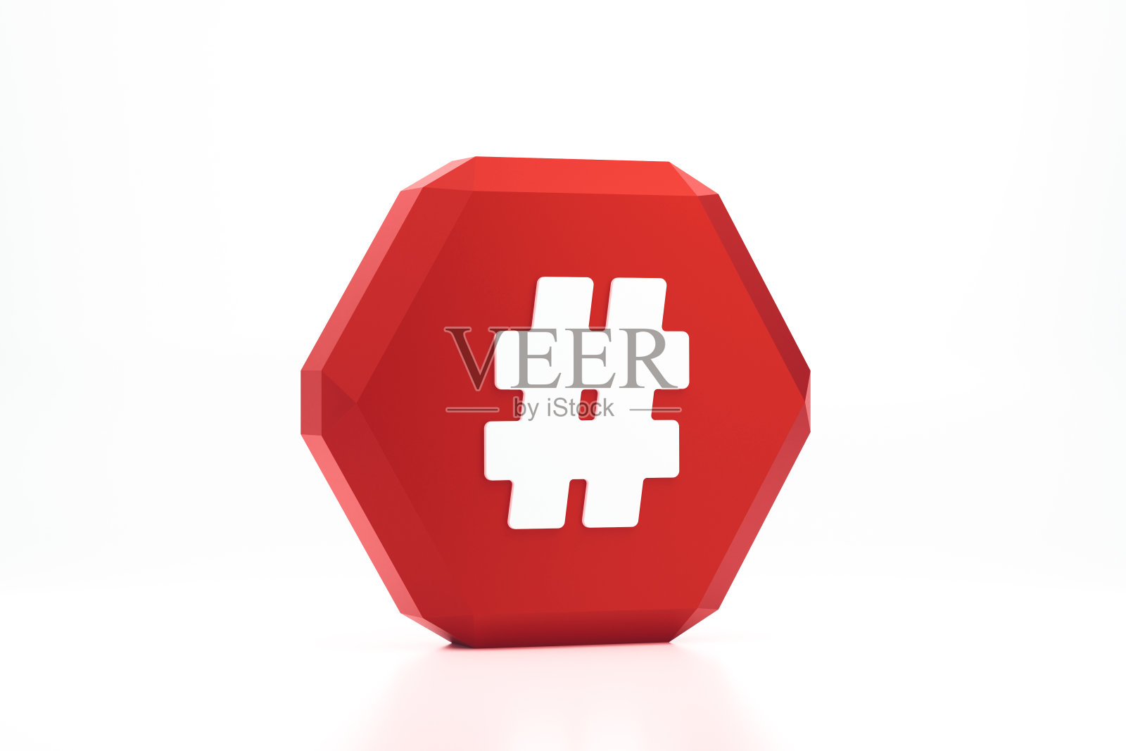 六边形和标签照片摄影图片