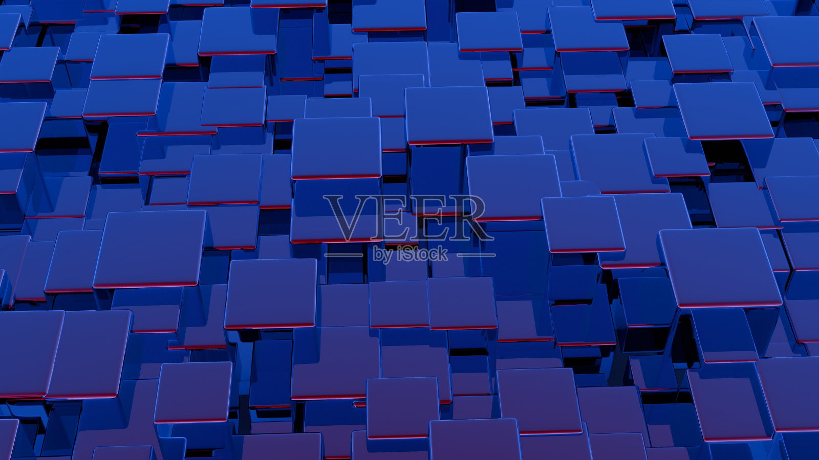 量子涨落的解释，描述为一个动态的，不断变化的3D地形…照片摄影图片