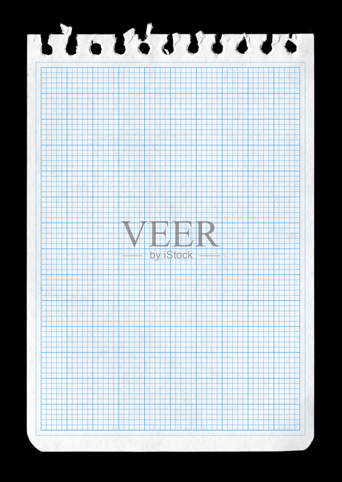 剪纸或撕破的方格纸背景有纹理照片摄影图片