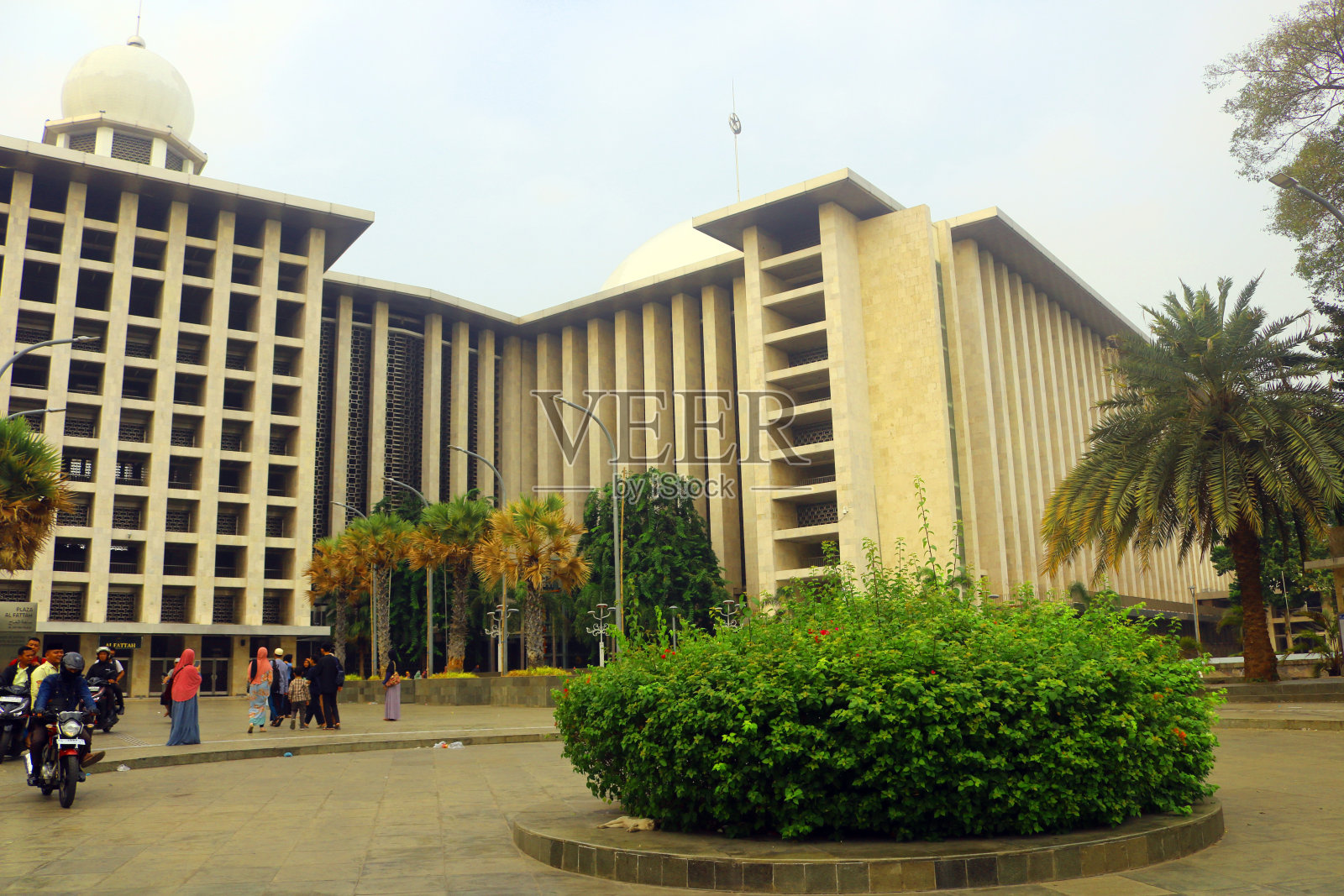 伊斯蒂克拉清真寺照片摄影图片