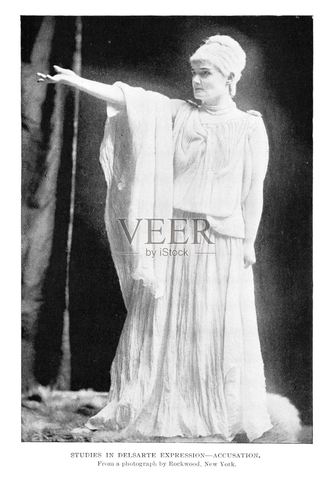 控诉、情感人格化的女人雕像插画图片素材