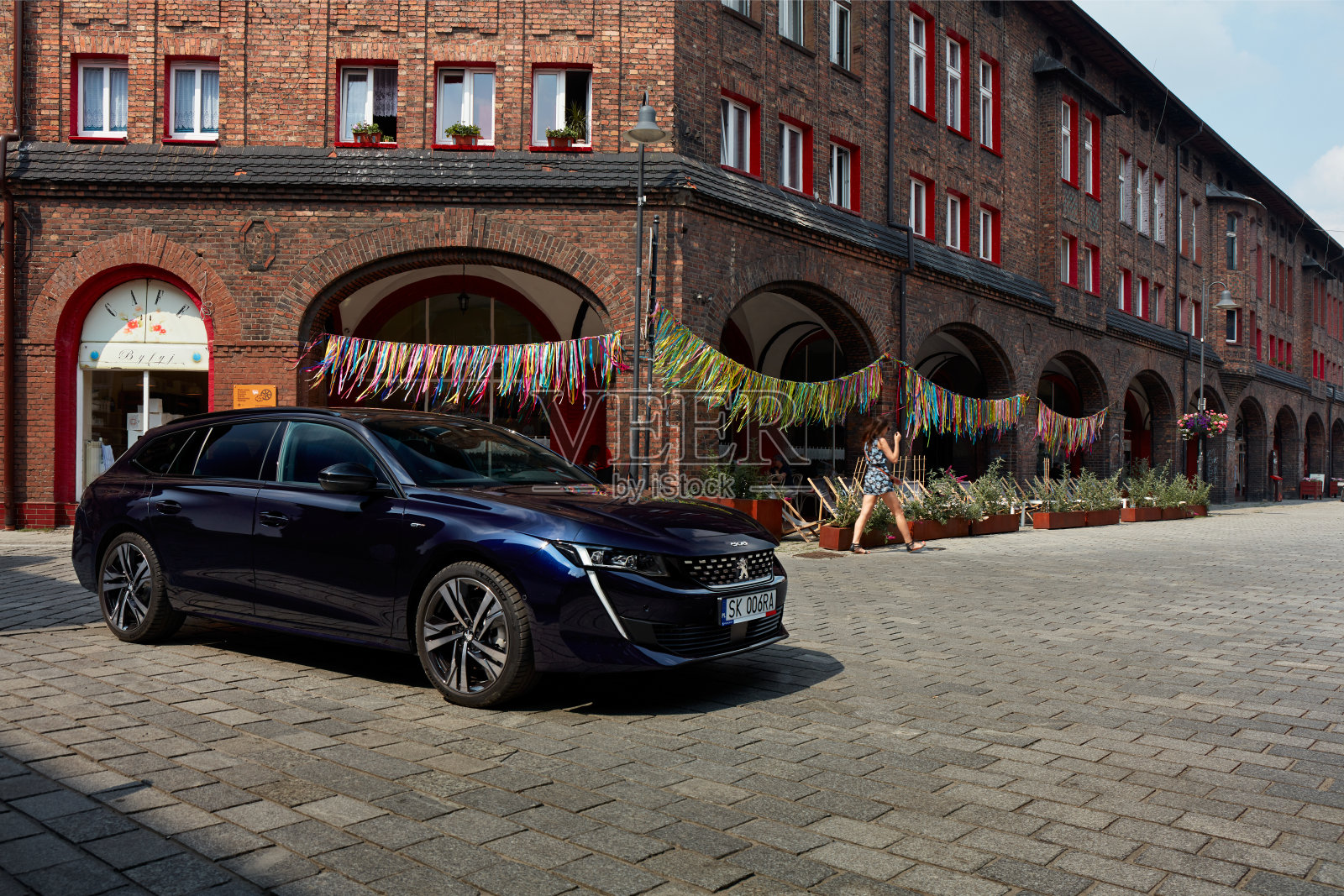 标致508 GT旅行车。卡托维兹,波兰- 06.14.2020照片摄影图片