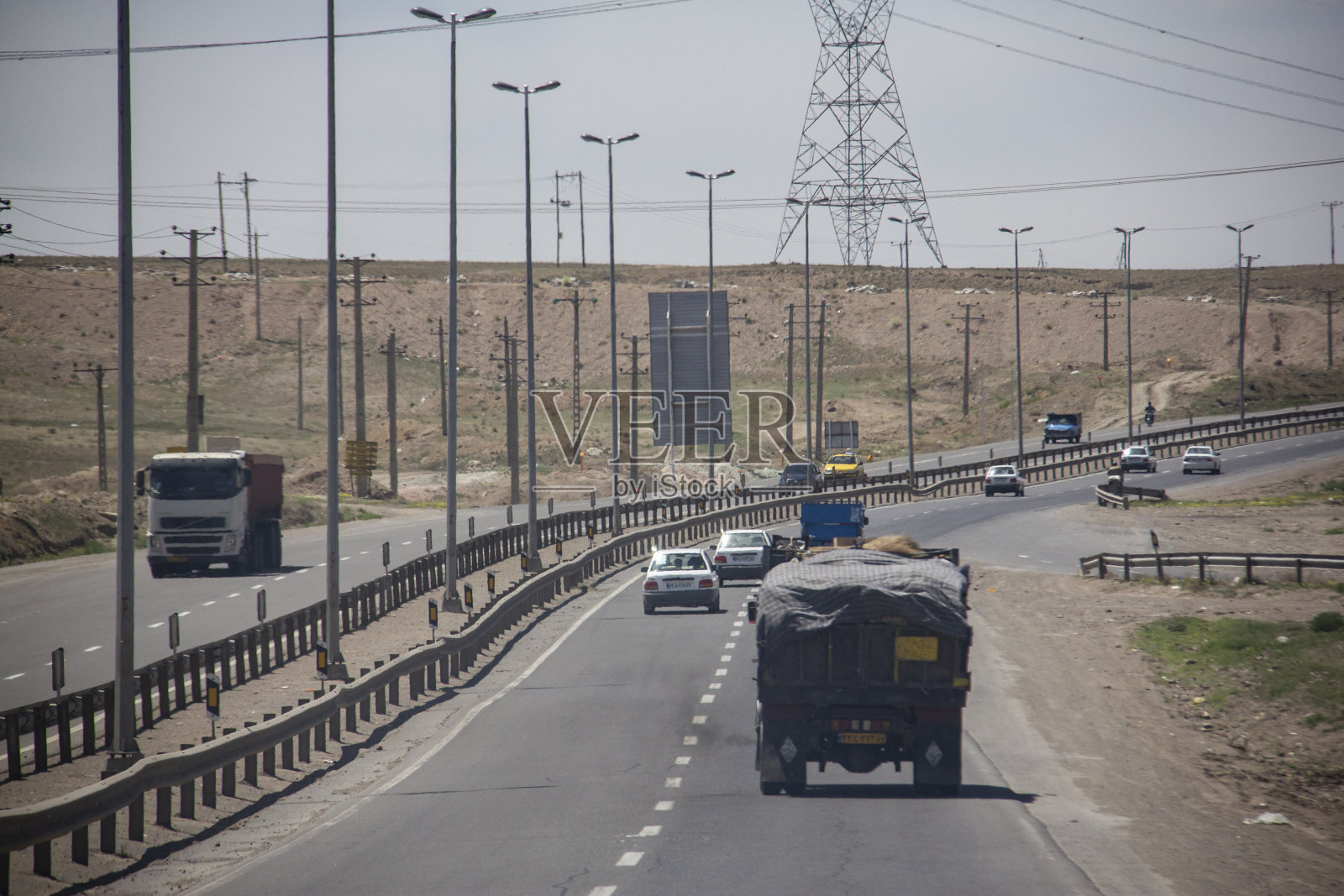 伊朗西部的公路摄影照片摄影图片