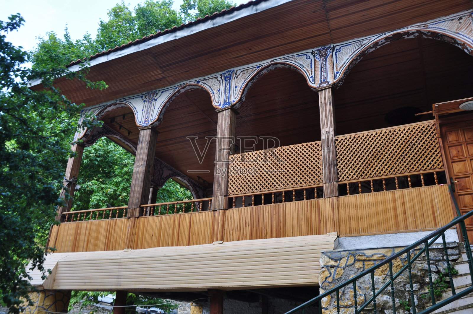 土耳其马尼萨索马的Darkale Kirkoluk清真寺照片摄影图片