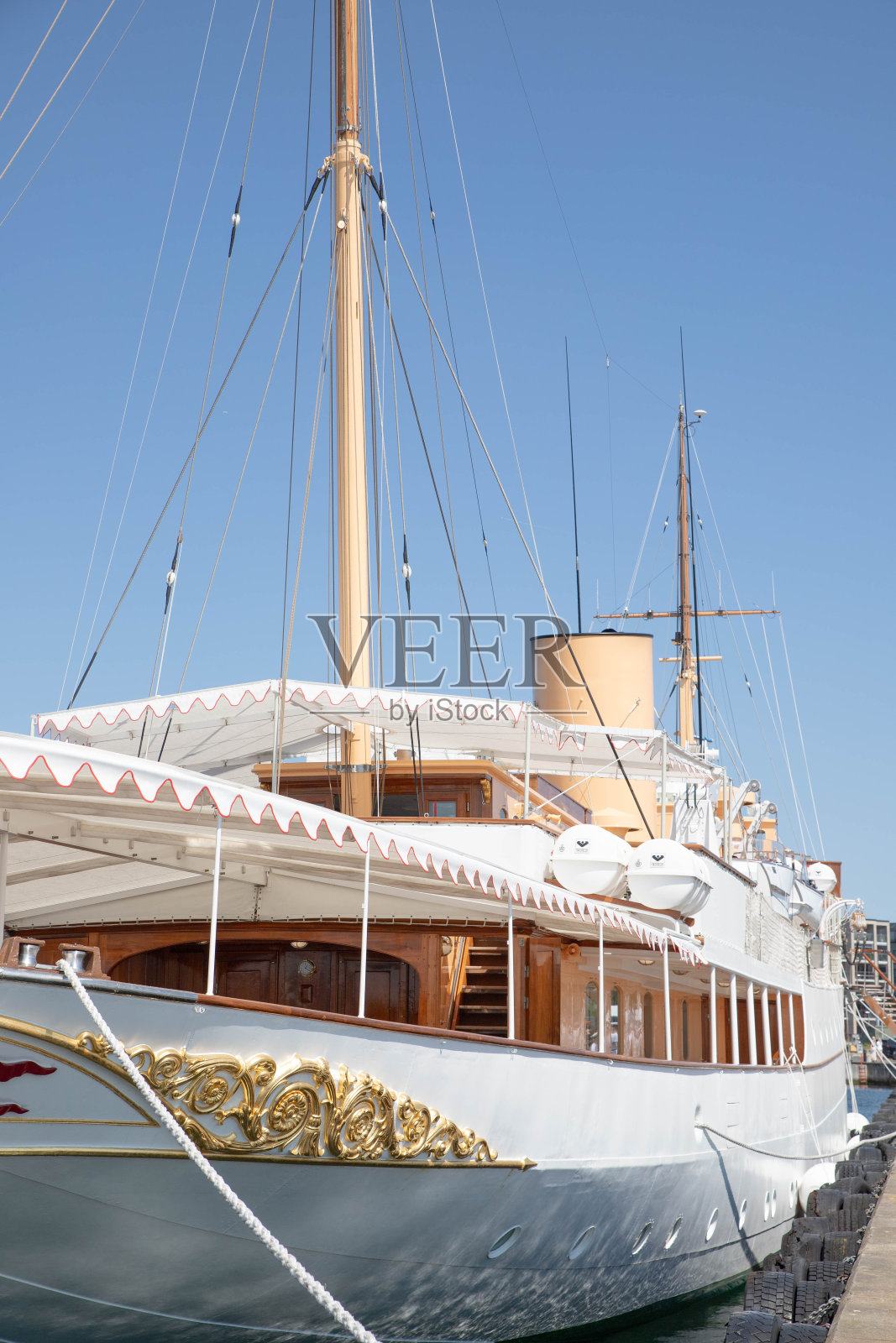 丹麦皇家船Dannebrog照片摄影图片