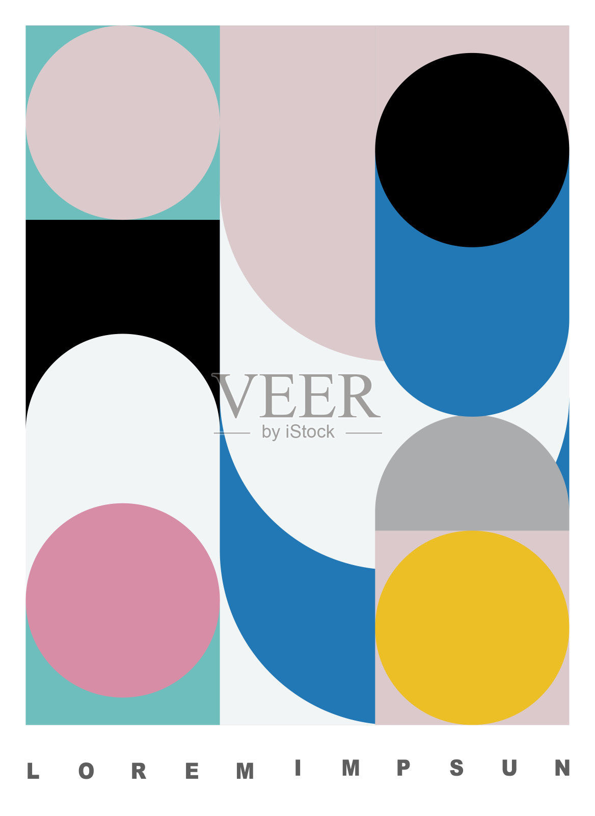 抽象时尚滴点极简主义图案覆盖，横幅，卡片设计模板插画图片素材