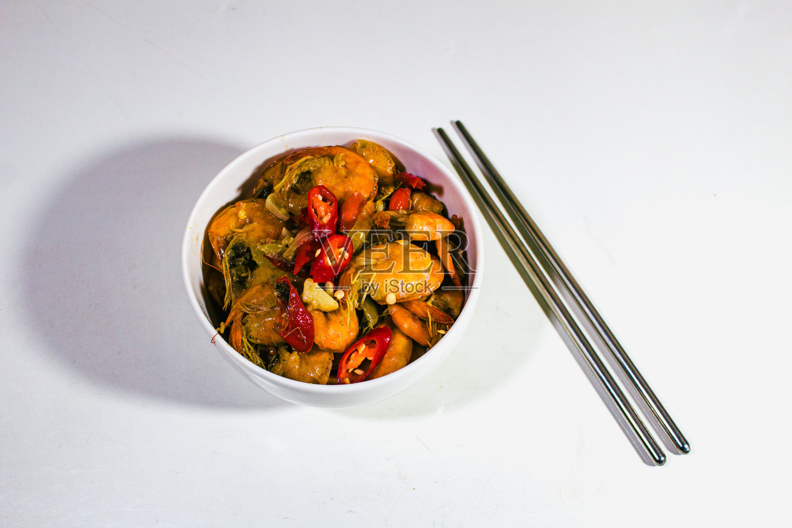 虾菜照片摄影图片