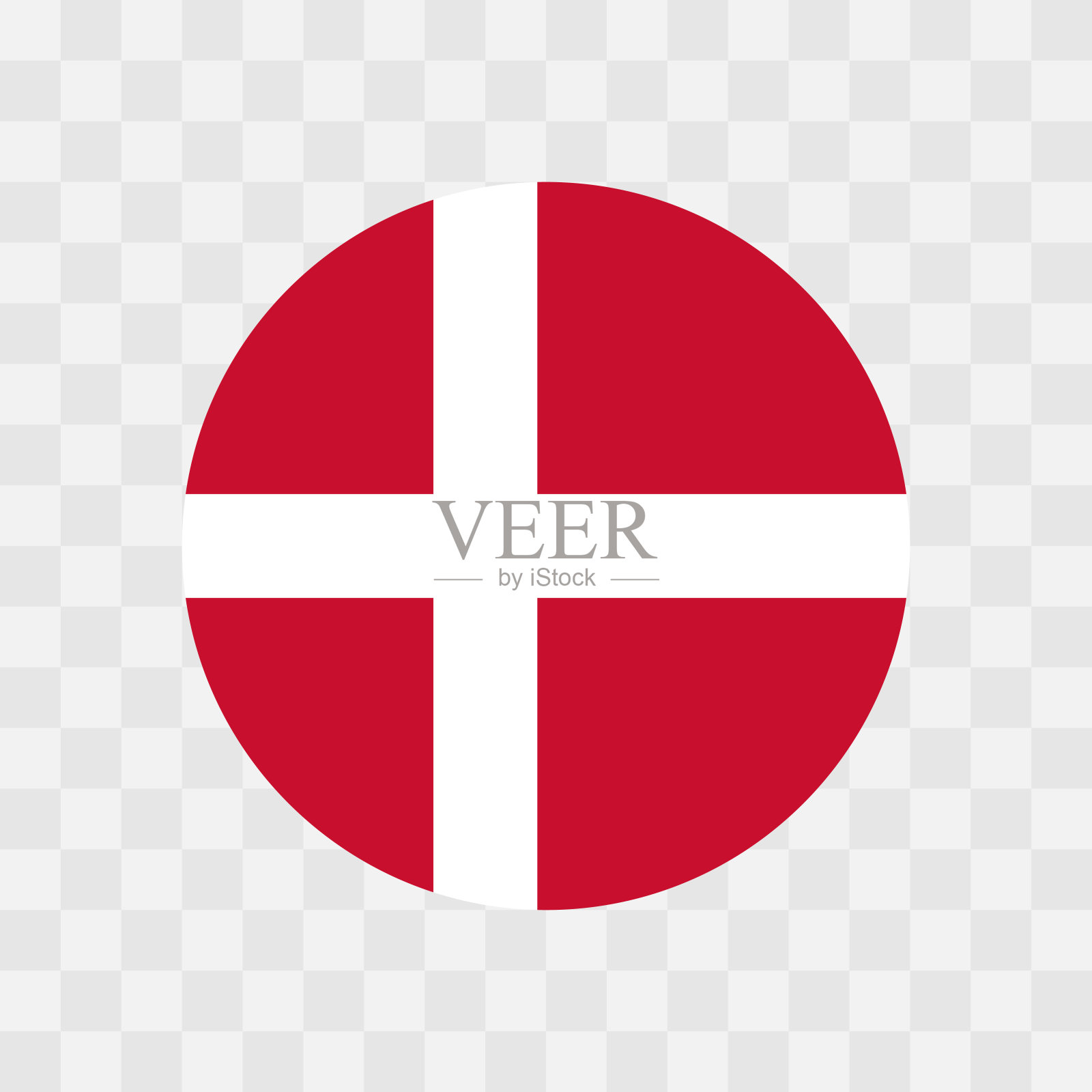 丹麦的矢量旗插画图片素材