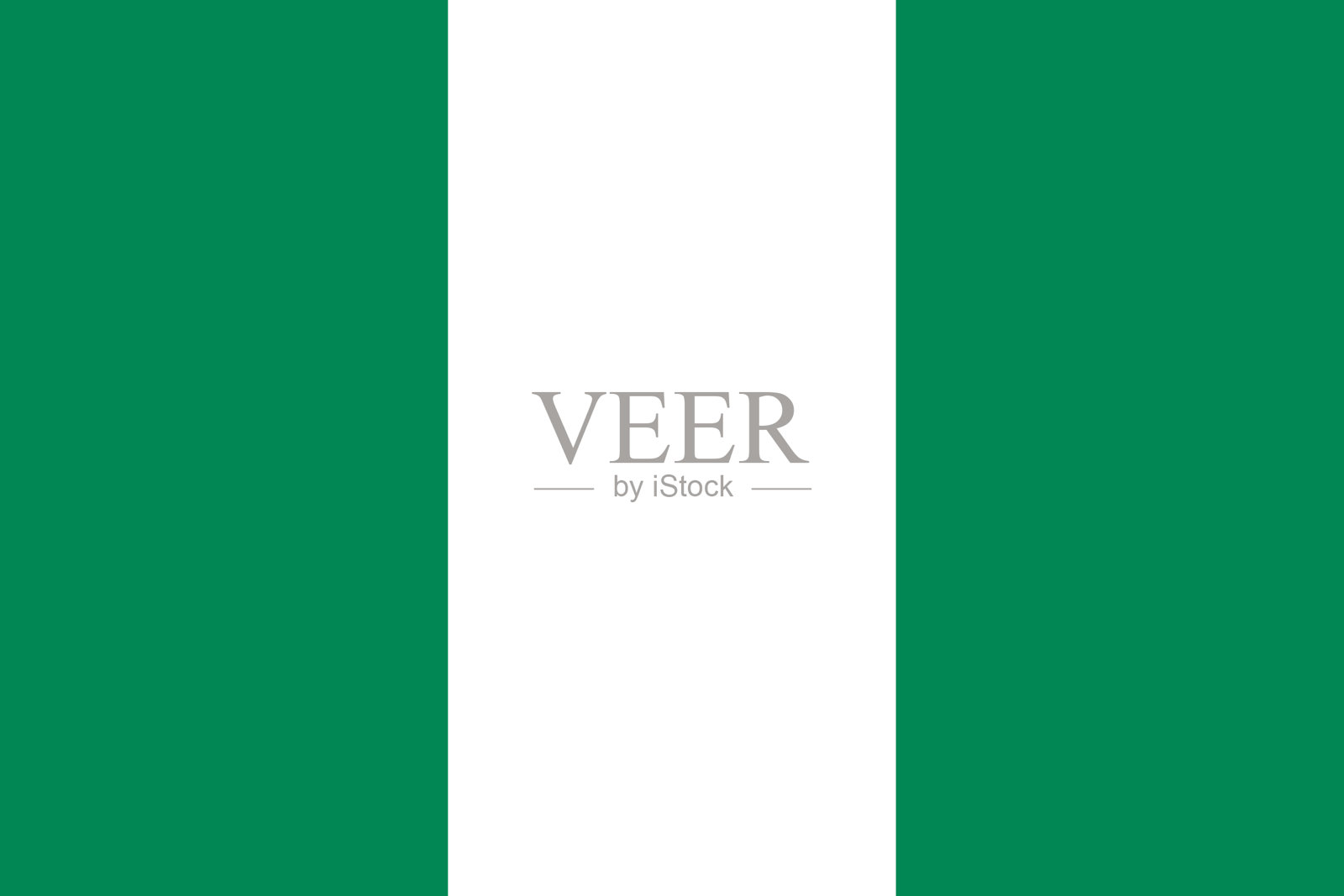 尼日利亚矢量旗插画图片素材