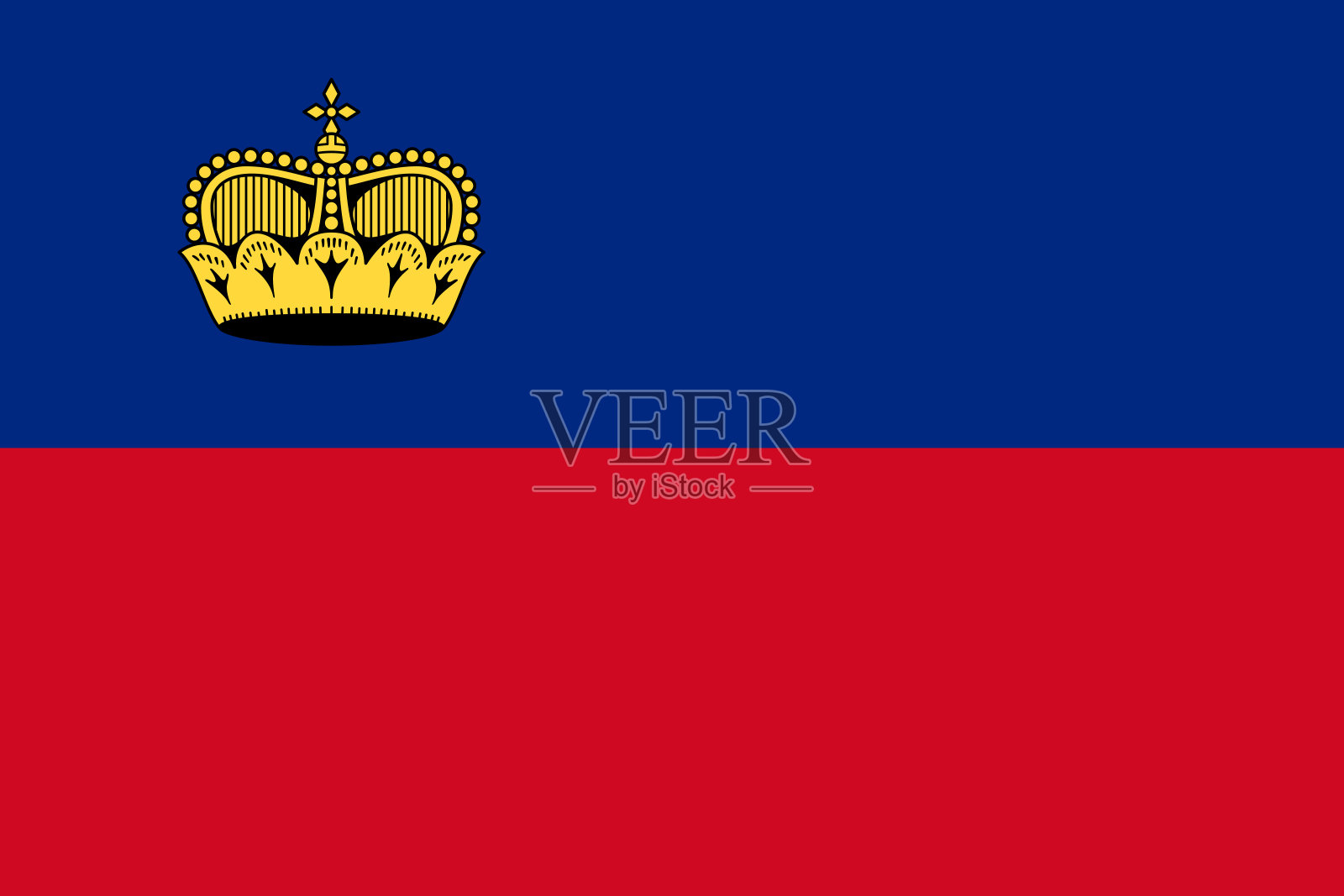 列支敦士登矢量旗插画图片素材