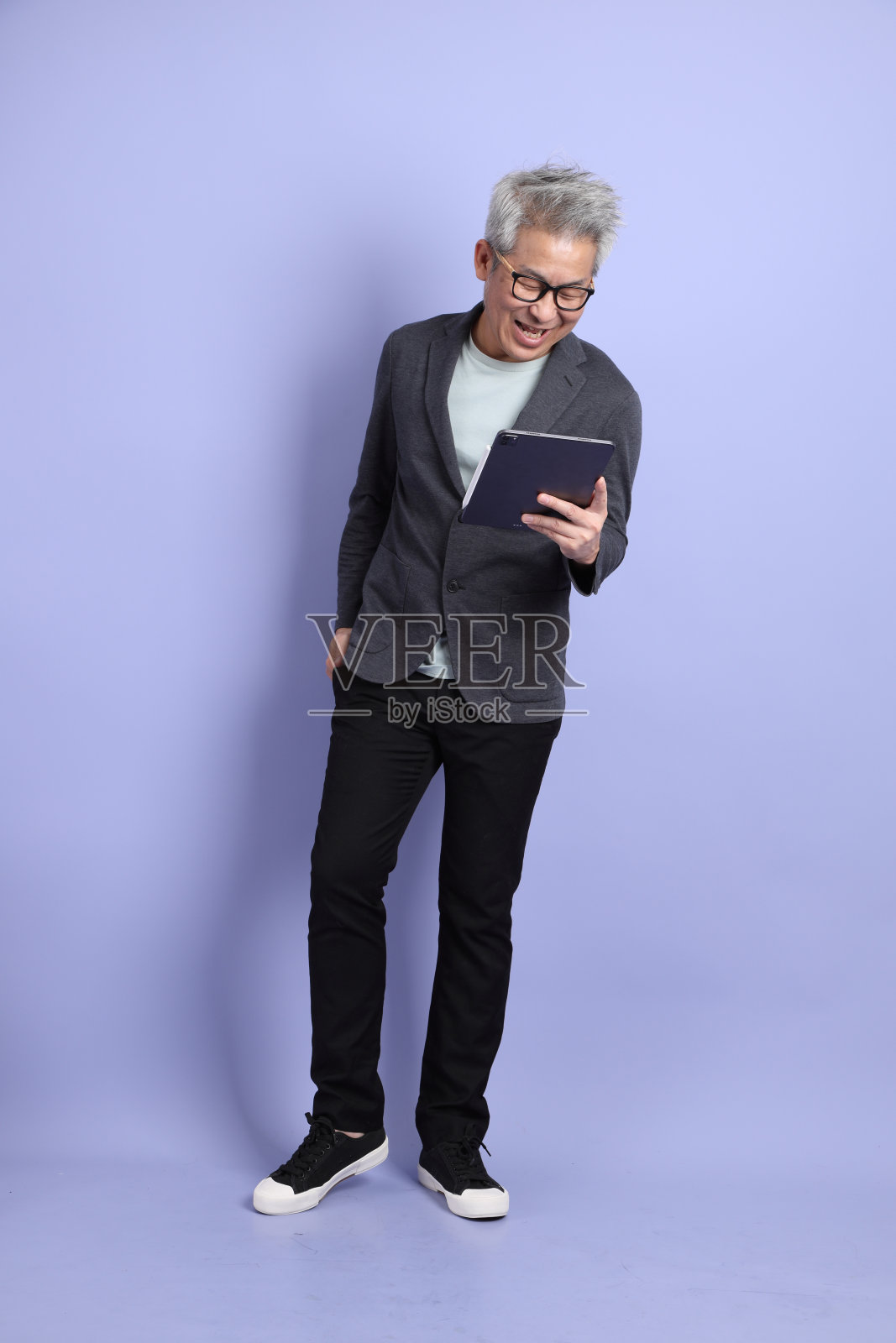 50年代的亚洲商人照片摄影图片