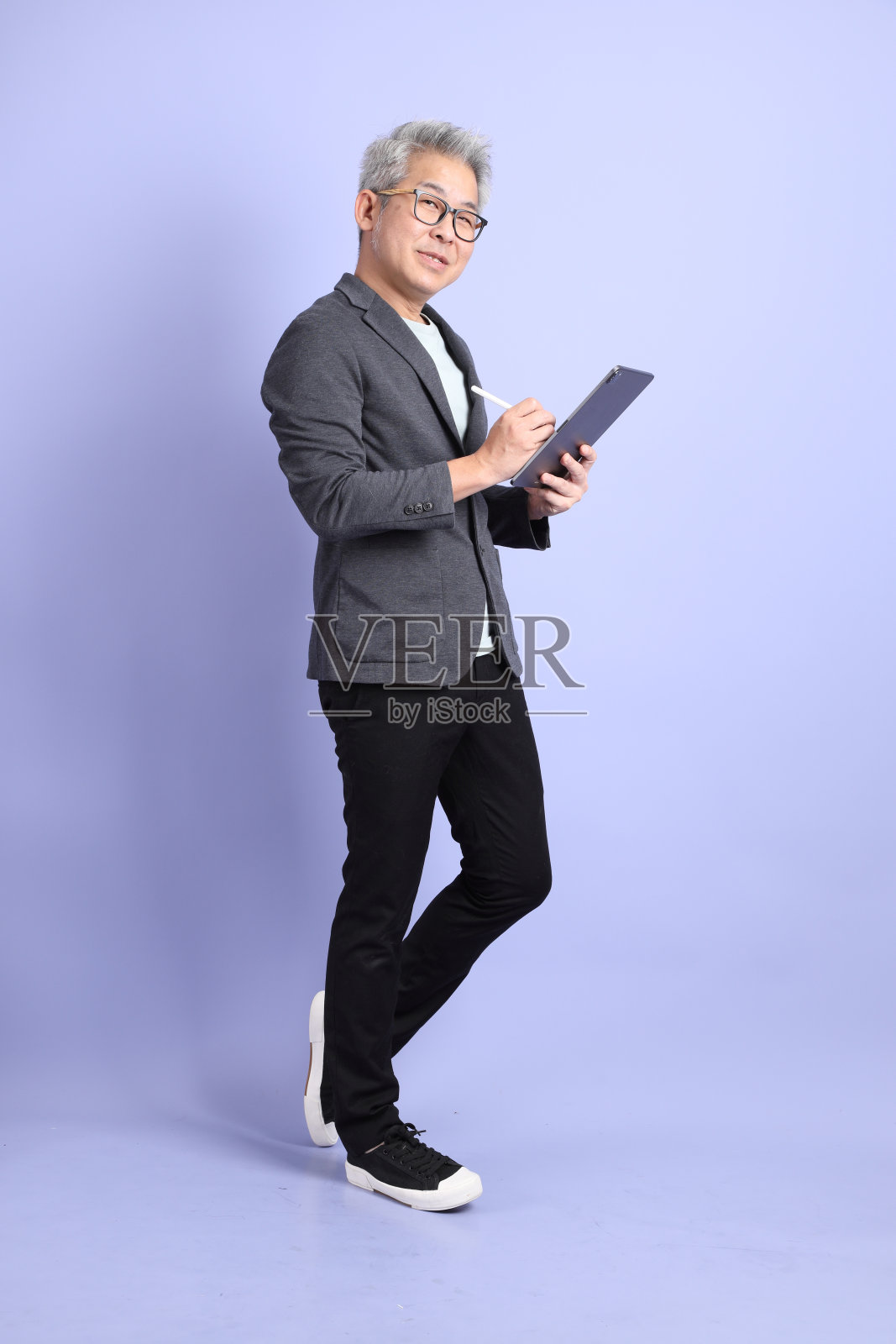 50年代的亚洲商人照片摄影图片