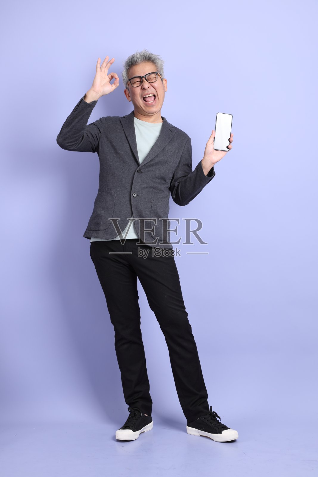 50年代的亚洲商人照片摄影图片