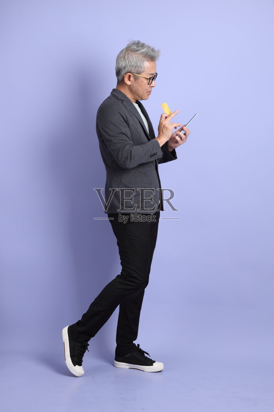 50年代的亚洲商人照片摄影图片