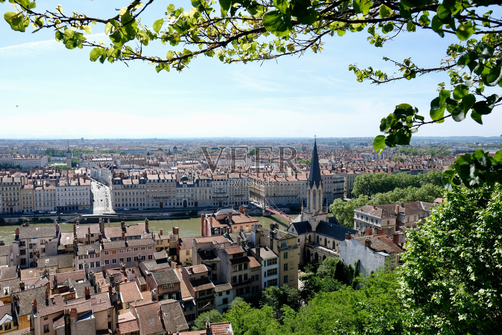 里昂的圣乔治区照片摄影图片