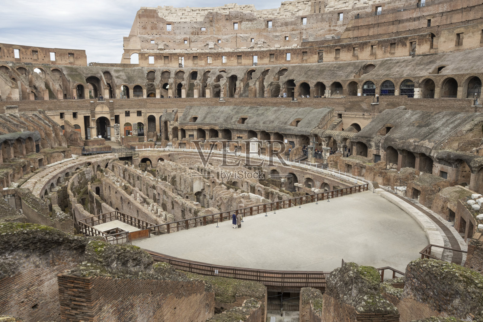 罗马的斗兽场。意大利经典建筑地标。旅游目的地。意大利照片摄影图片