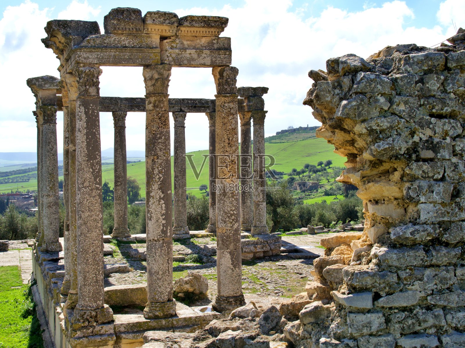 砖砌框架照片摄影图片