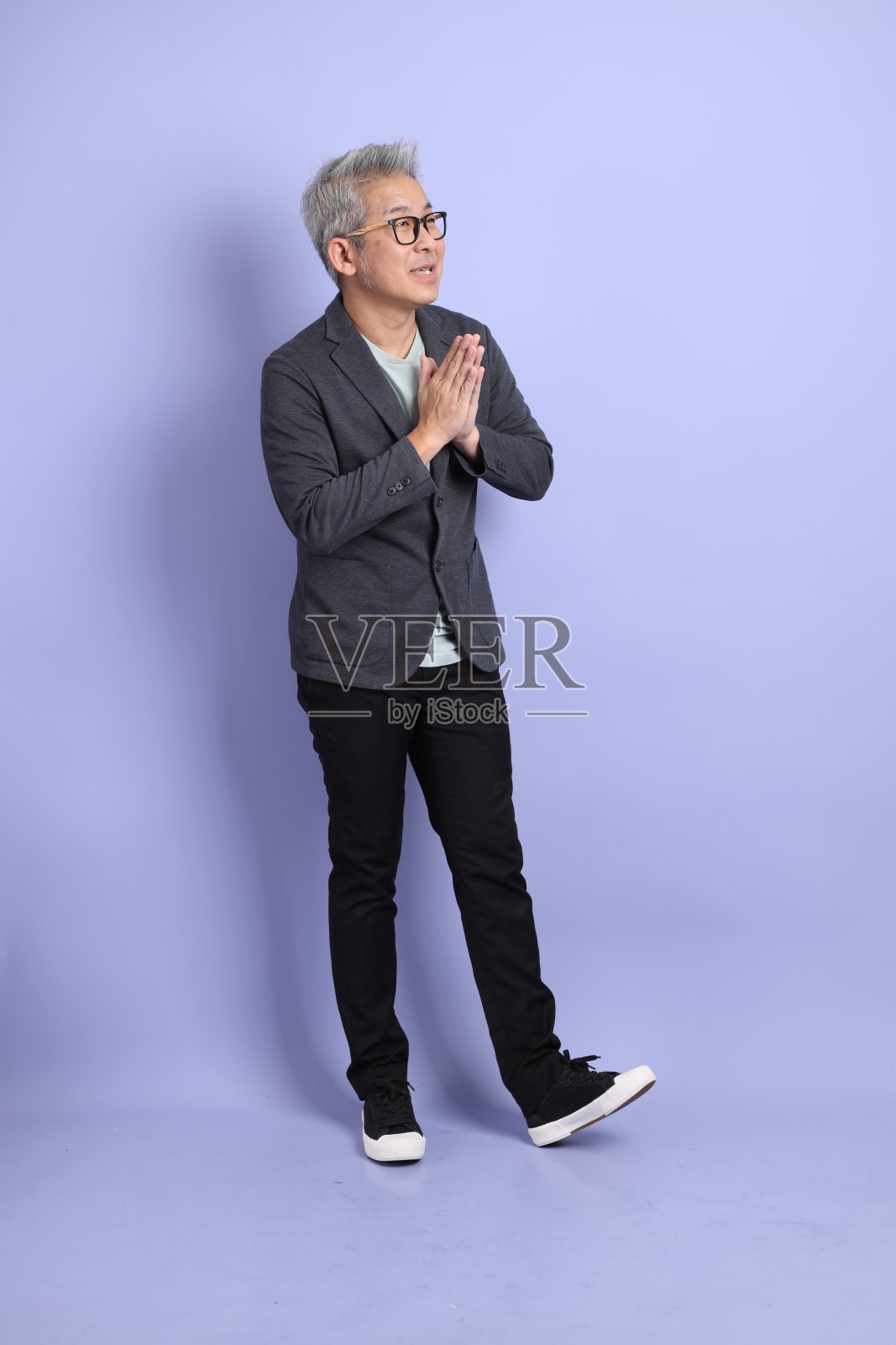 50年代的亚洲商人照片摄影图片