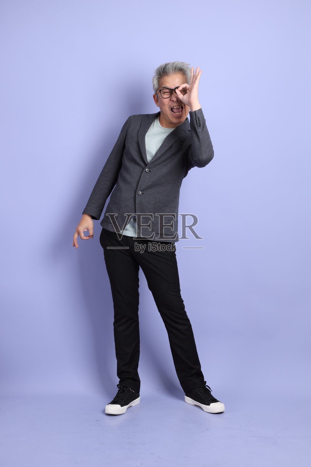 50年代的亚洲商人照片摄影图片