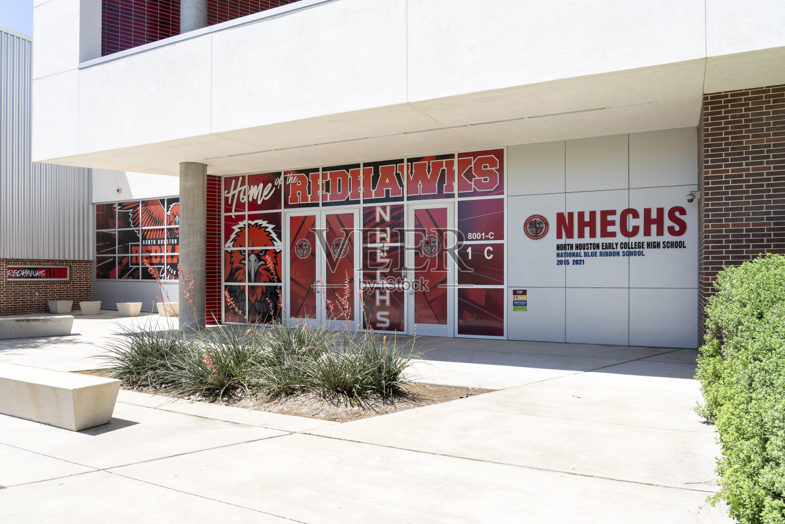 北休斯顿早期学院HS (NHECHS)位于美国德克萨斯州休斯顿。照片摄影图片