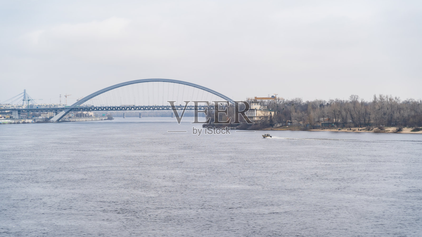 从奥尔斯基站看基辅大桥，景观，城市景观照片摄影图片